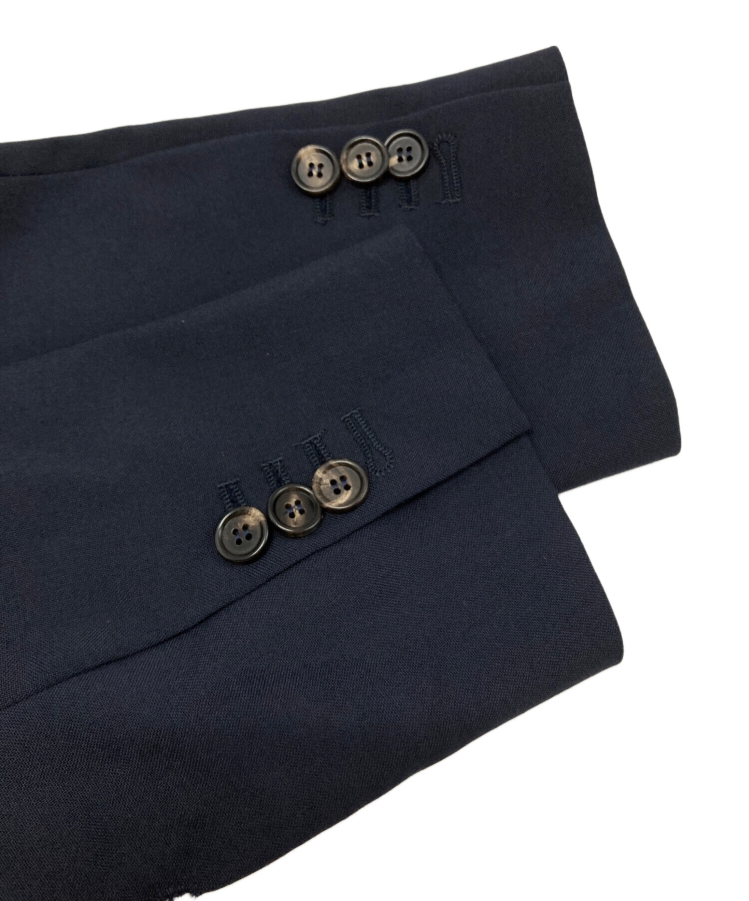 中古・古着通販】MARNI (マルニ) ウールテーラードジャケット ネイビー