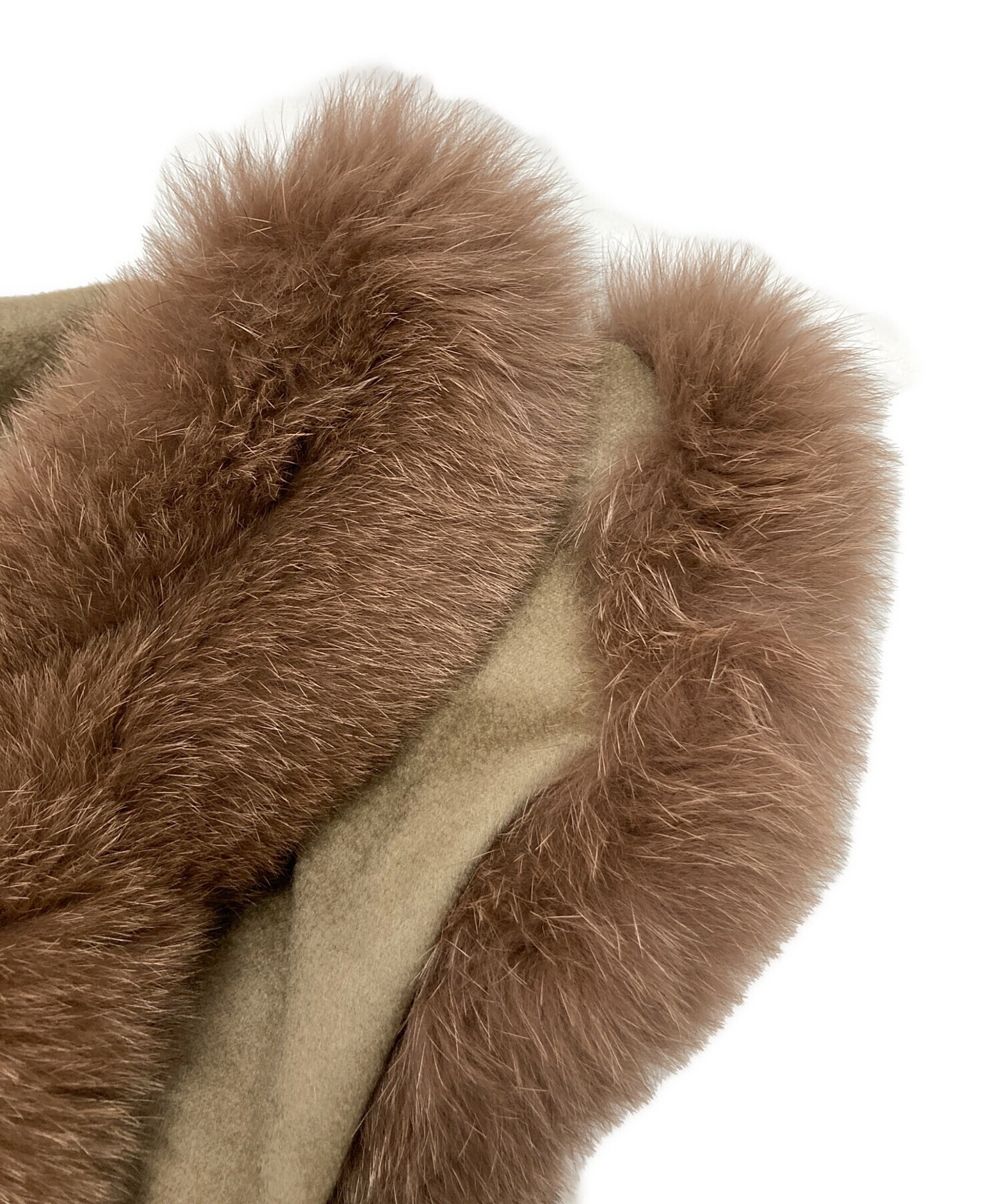 中古・古着通販】SAGA FURS (サガファーズ) フォックスファーカシミヤ