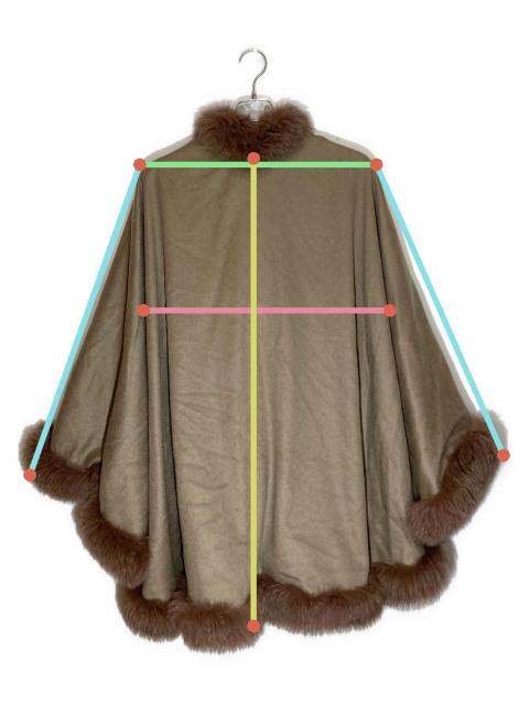 中古・古着通販】SAGA FURS (サガファーズ) フォックスファーカシミヤ