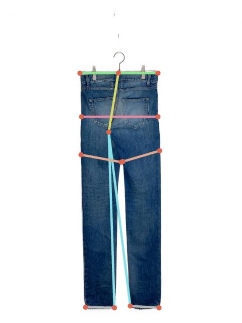 中古・古着通販】Saint Laurent Paris (サンローランパリ) ダメージ