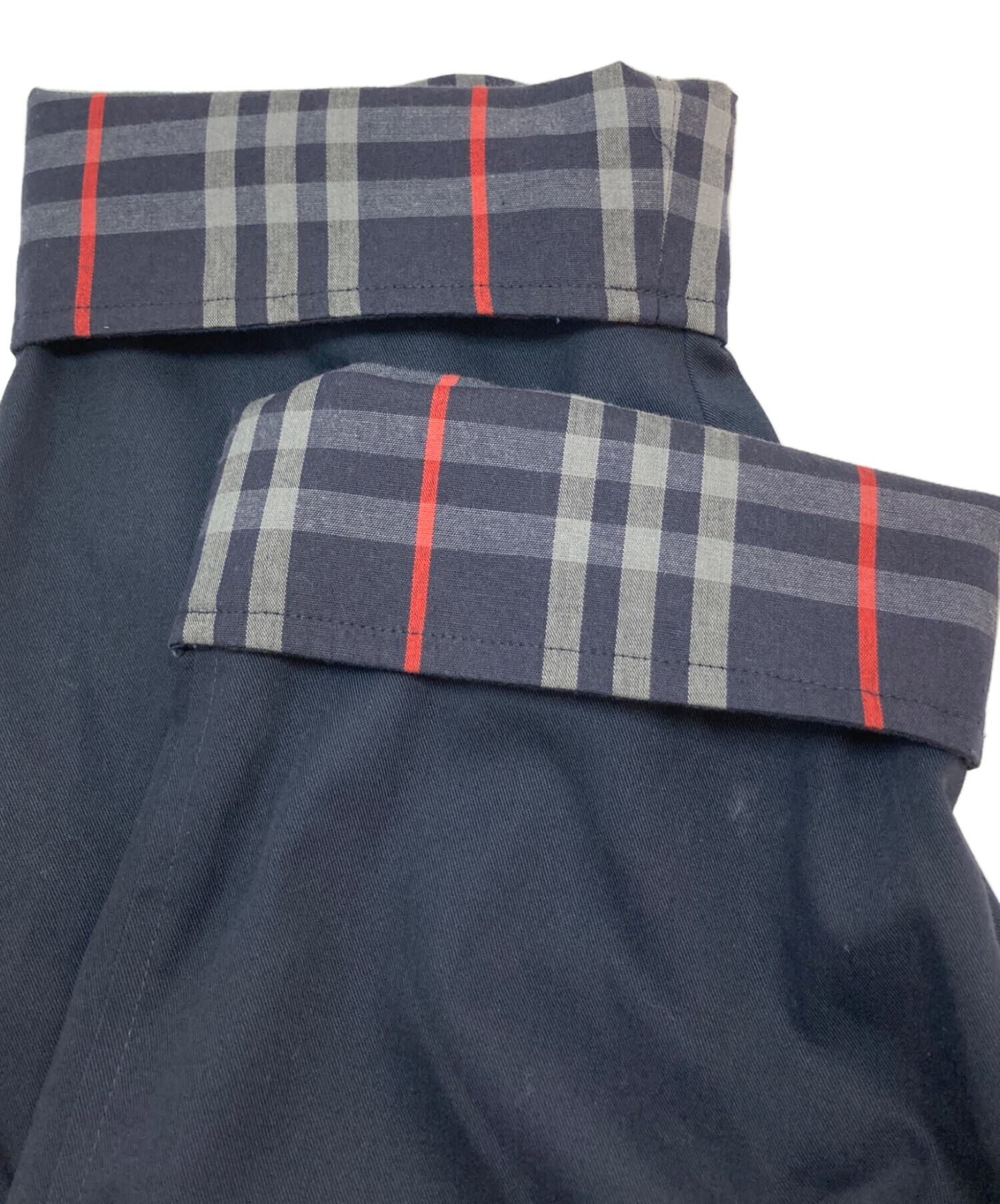 中古・古着通販】Burberry's (バーバリーズ) 裏地チェックステンカラー