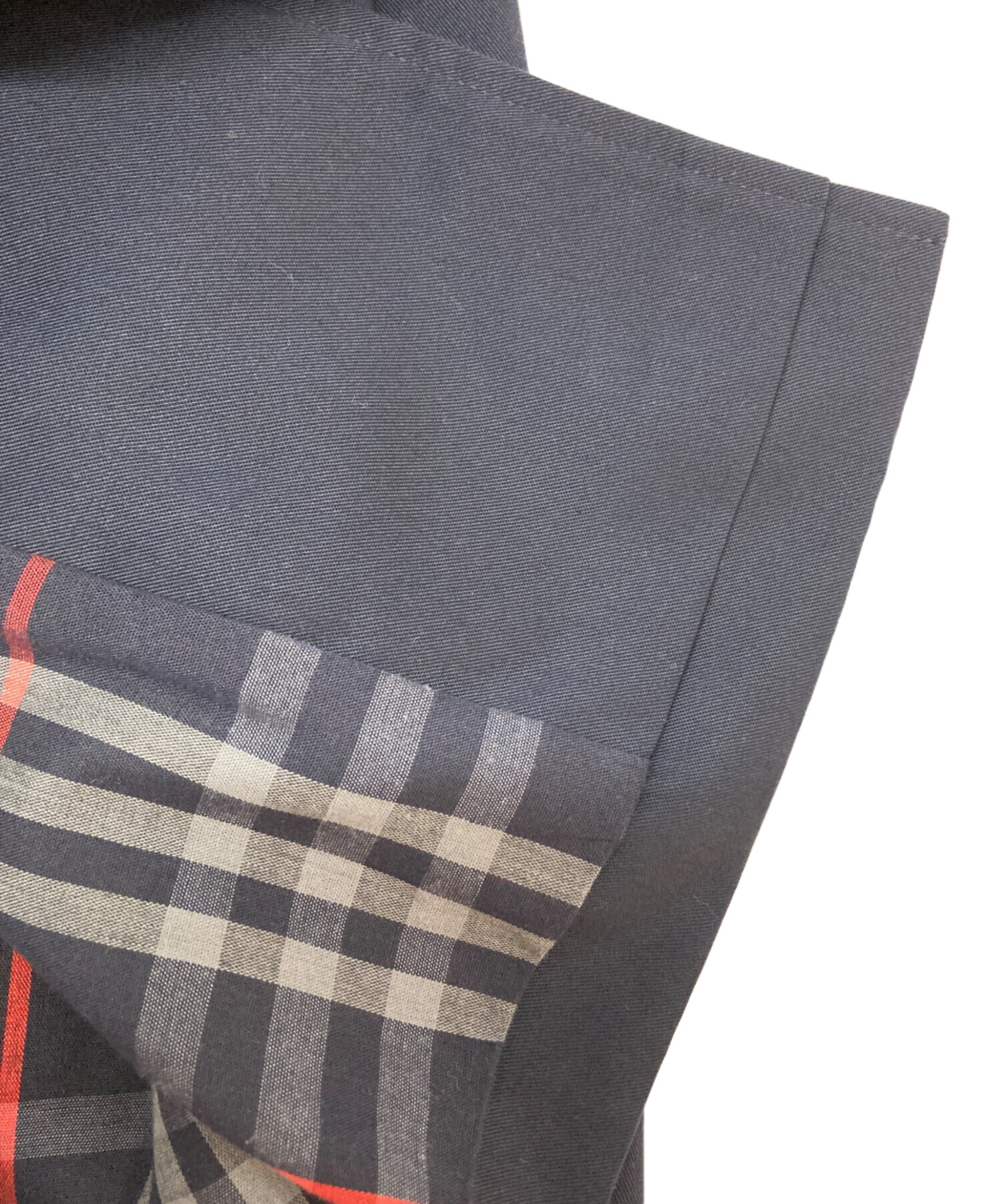 中古・古着通販】Burberry's (バーバリーズ) 裏地チェックステンカラー