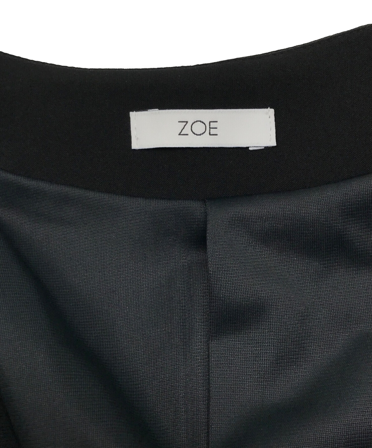 中古・古着通販】ZOE (ゾーイ) pullover jacket ブラック サイズ:M 