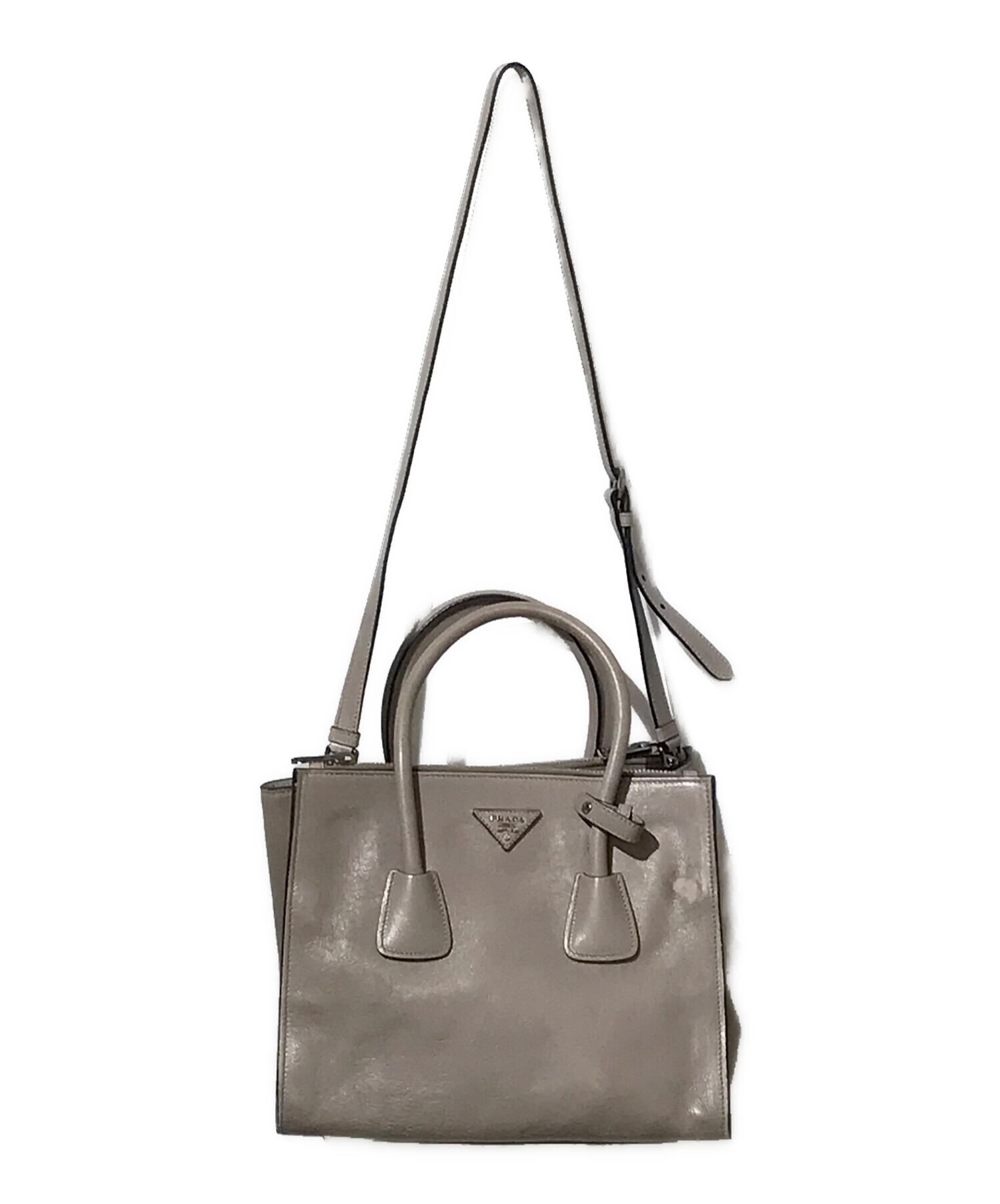 中古・古着通販】PRADA (プラダ) GLACE CALFショルダーバッグ/BN2619