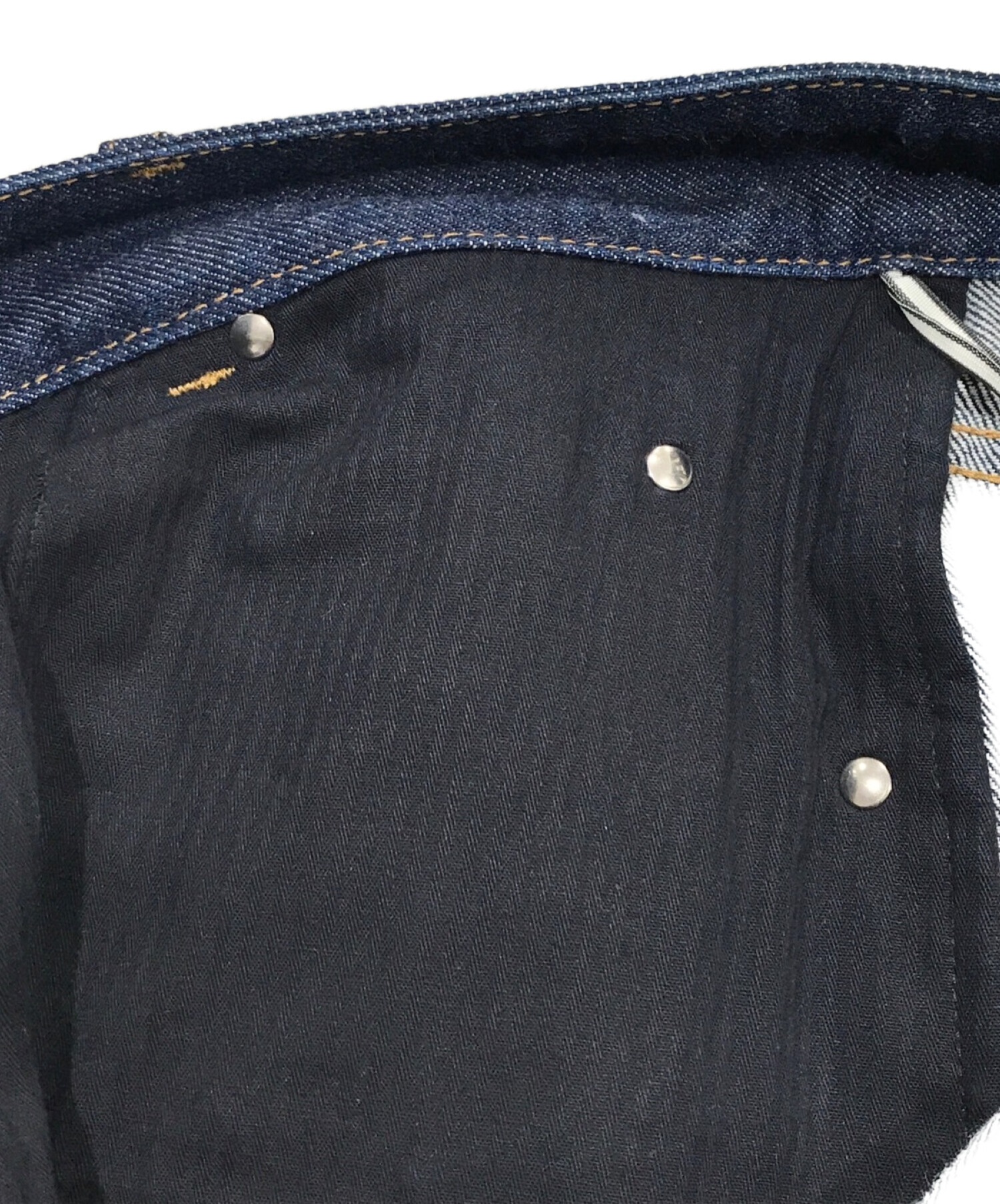 中古・古着通販】HERMES (エルメス) セリエボタンデニムパンツ