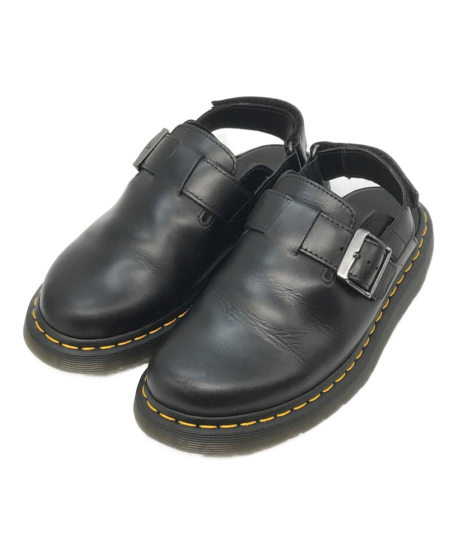 小鼓　皮　2枚　中古 中古・古着通販】Dr.Martens (ドクターマーチン) JORGE II ブラック