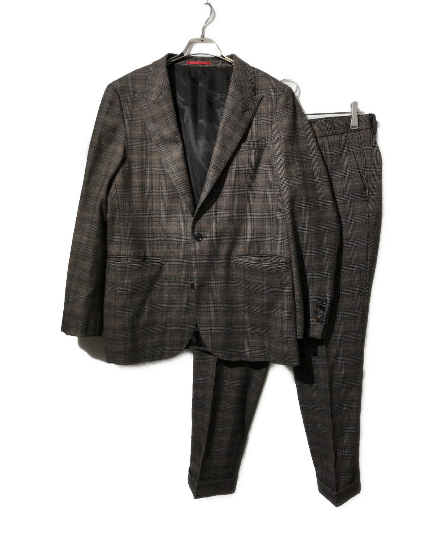 中古・古着通販】DRESSTERIOR (ドレステリア) ブラウンチェック 中古・古着通販】DRESSTERIOR (ドレステリア) ブラウンチェック