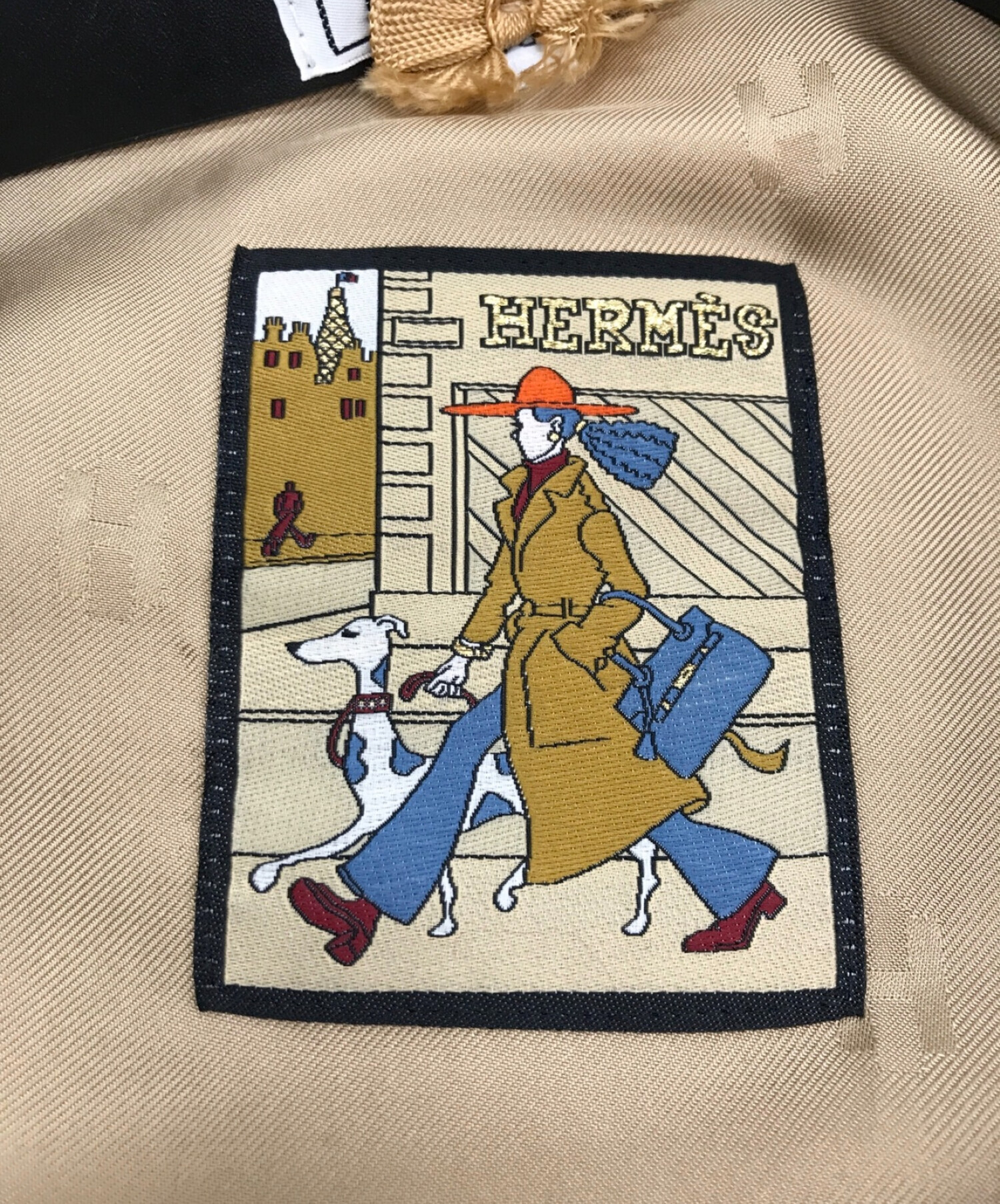 中古・古着通販】HERMES (エルメス) フェリシティベレー帽 ネイビー