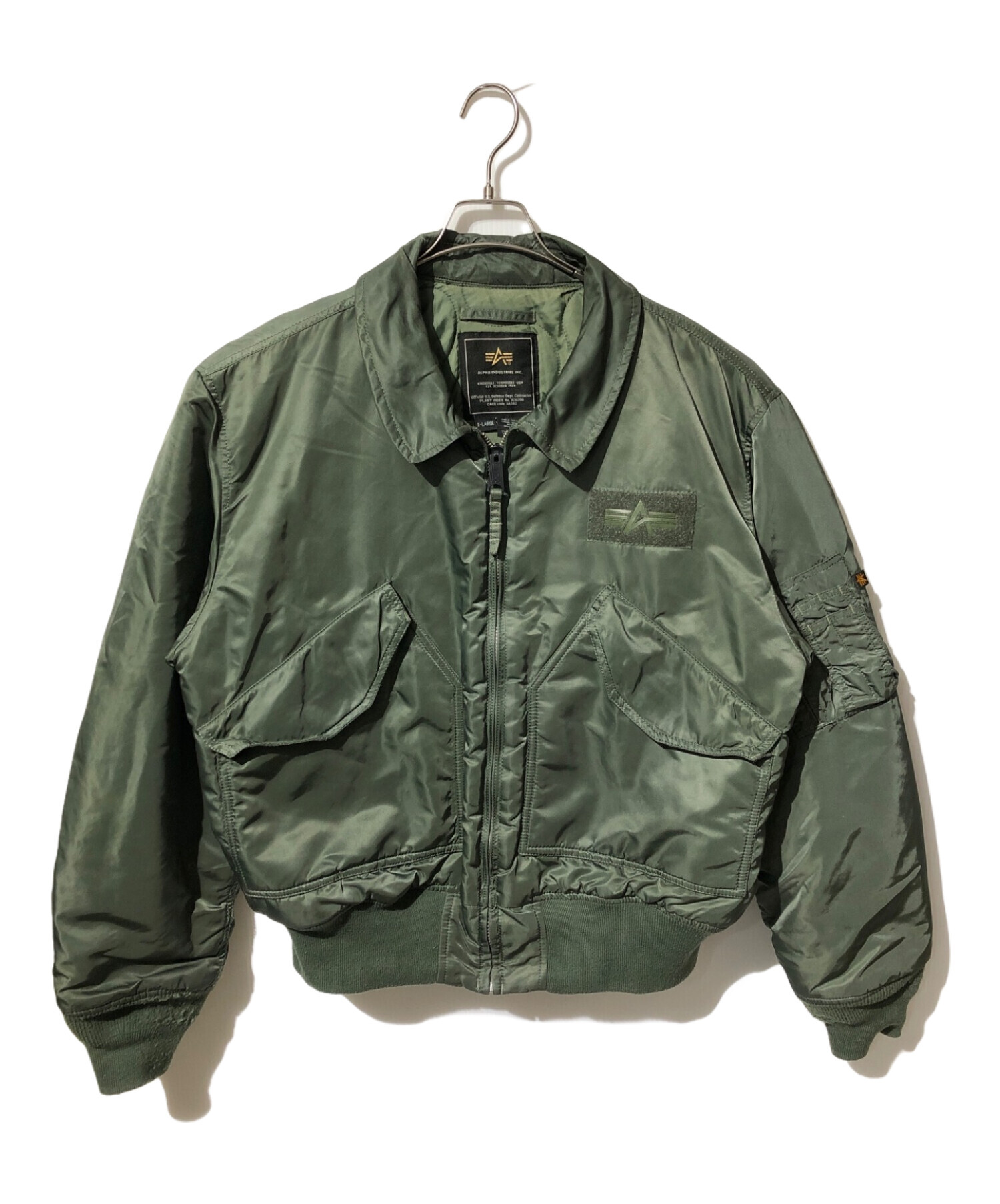 アルファ　フライトジャケット 中古・古着通販】ALPHA (アルファ) フライトジャケット/MIL-J