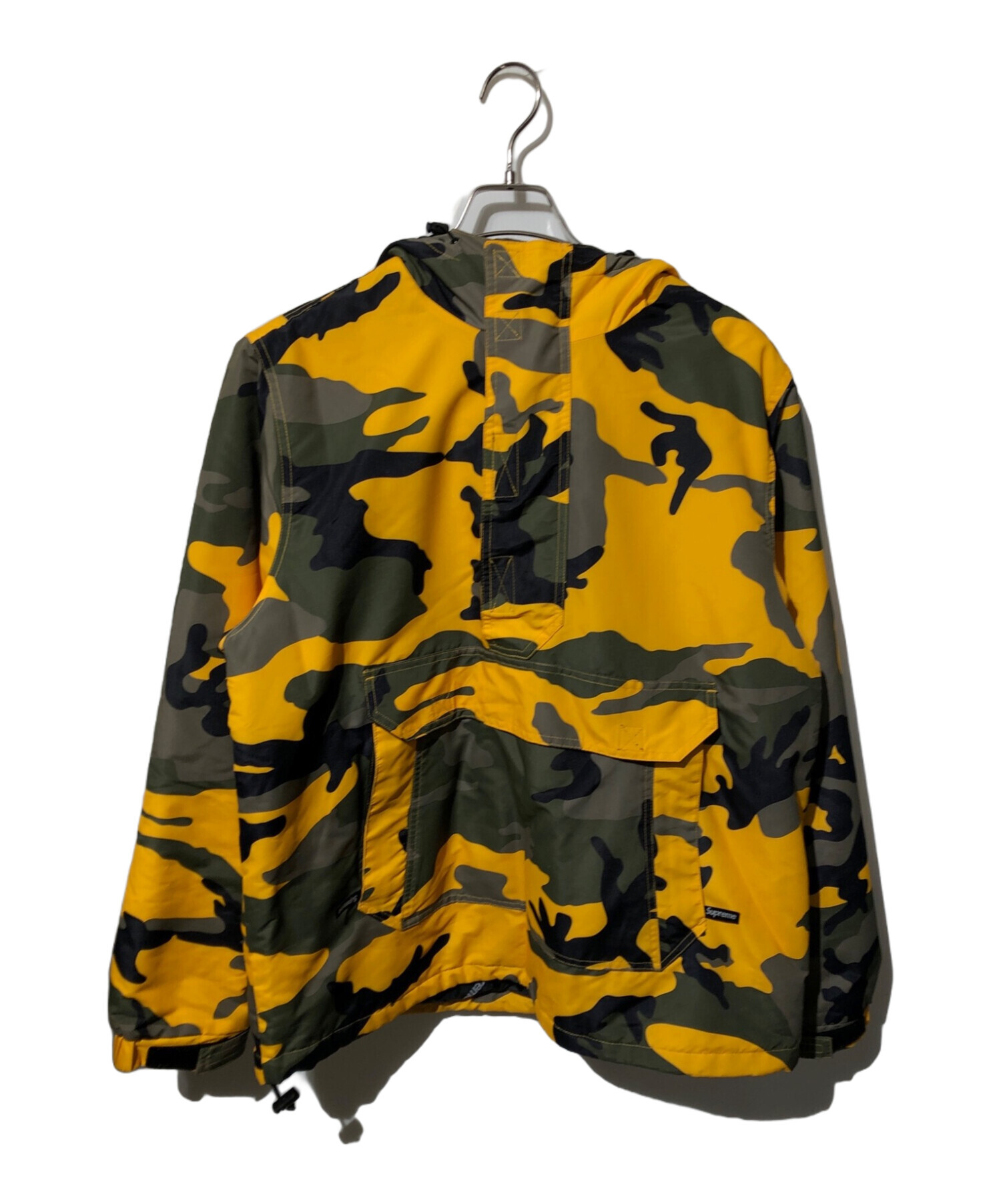 Supreme 17AW Hooded logo half zip カモフラ M Supreme Hooded Logo