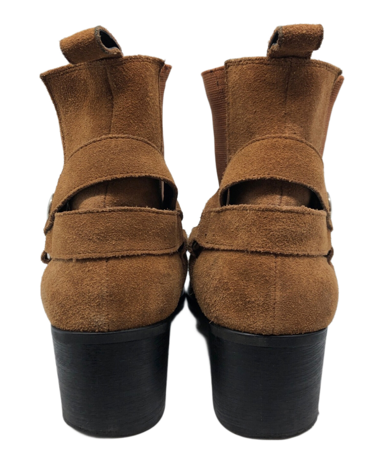 中古・古着通販】VANQUISH (ヴァンキッシュ) カウレザーサイドゴア