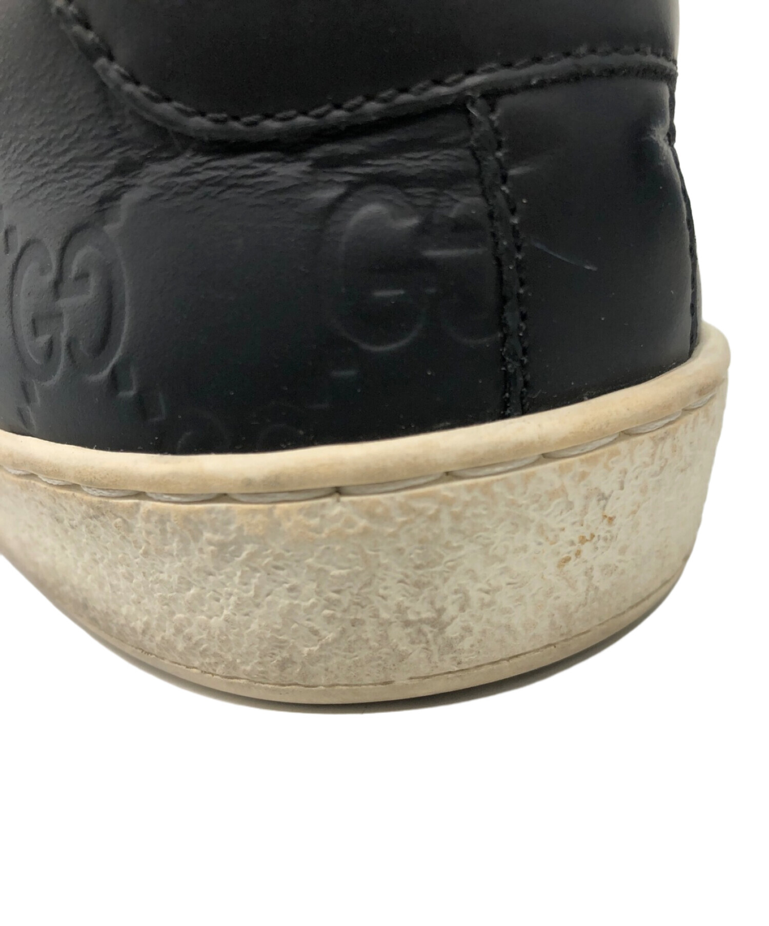 中古・古着通販】GUCCI (グッチ) カーフスキン ロートップ