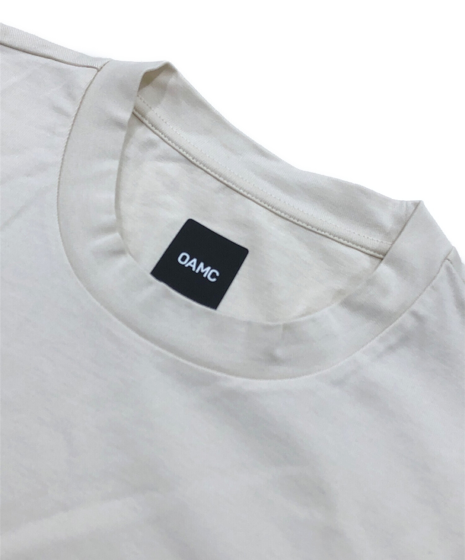 中古・古着通販】OAMC (オーエーエムシー) BLUMENT TEE ベージュ 