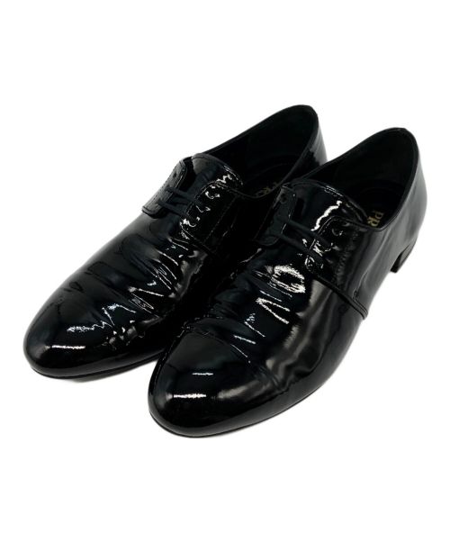 PRADA エナメル 黒 37サイズ 新品未使用 中古・古着通販】PRADA (プラダ) エナメルシューズ ブラック サイズ