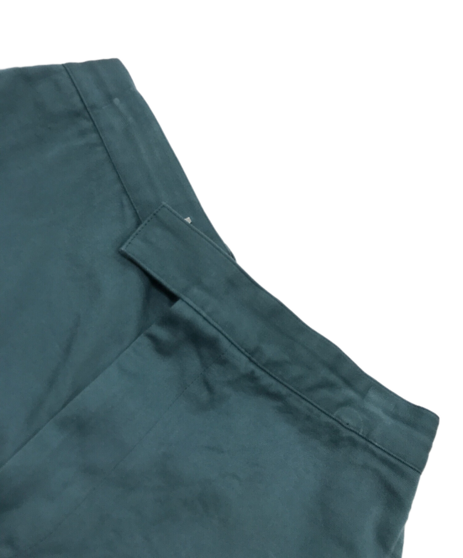 中古・古着通販】UNUSED (アンユーズド) WIDE SHORTS グリーン サイズ