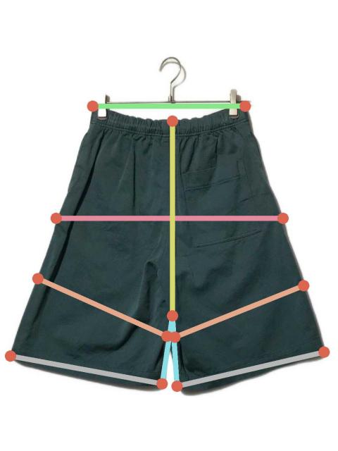 UNUSED 専用 中古・古着通販】UNUSED (アンユーズド) WIDE SHORTS グリーン サイズ