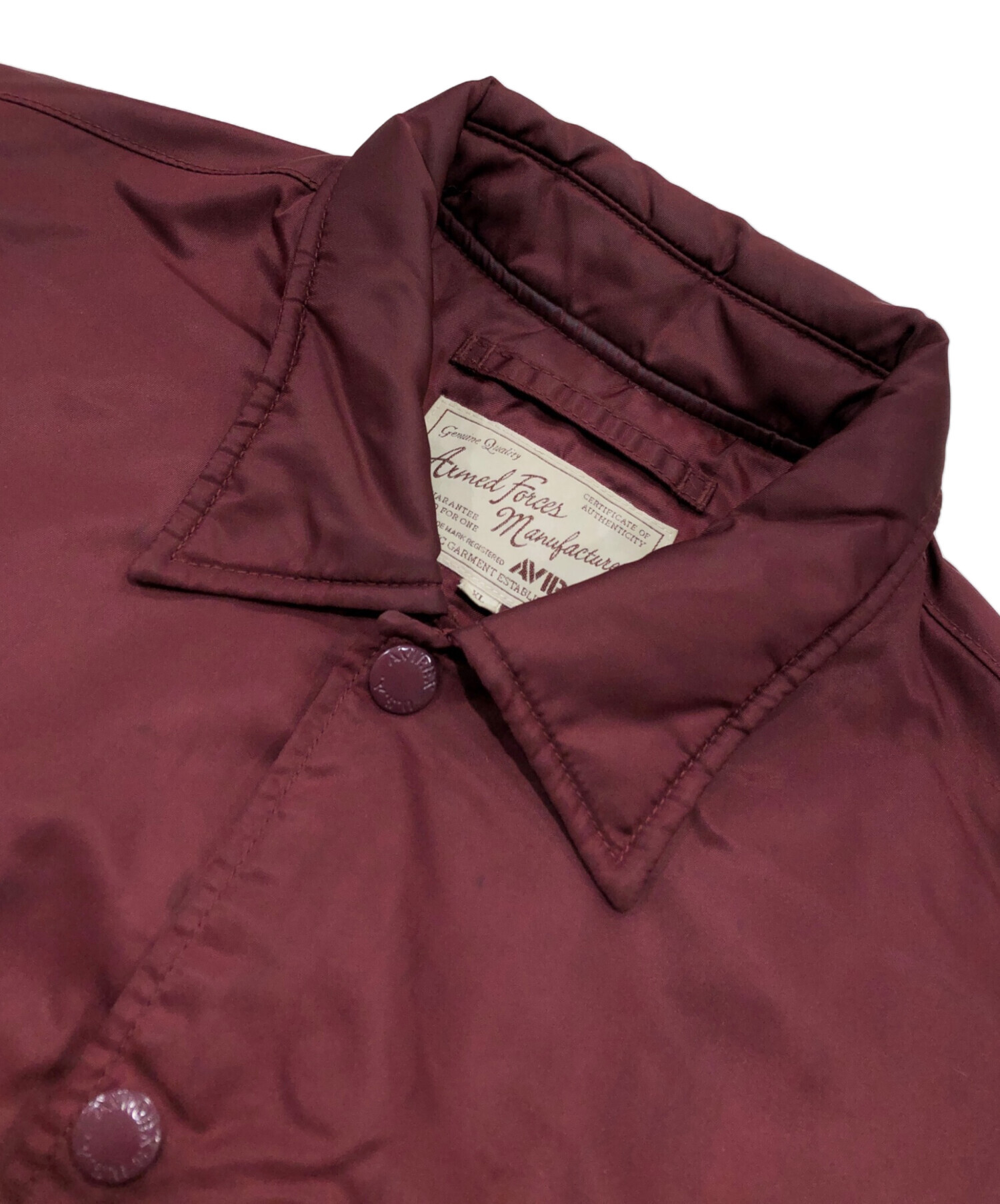 中古・古着通販】AVIREX (アヴィレックス) VARSITY COACH JACKET