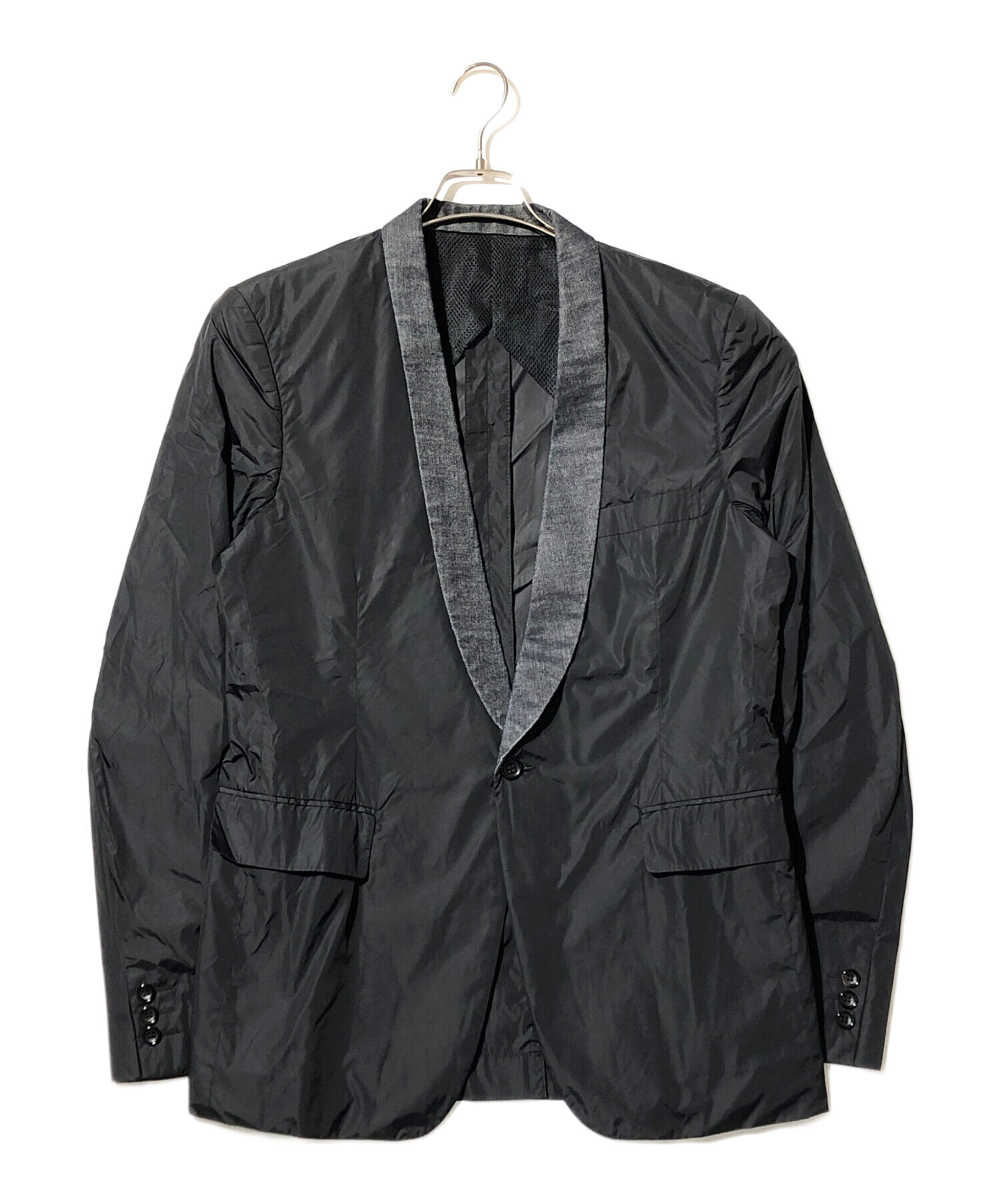 コムデギャルソンオムプリュス テーラードジャケット 黒とデニム COMME