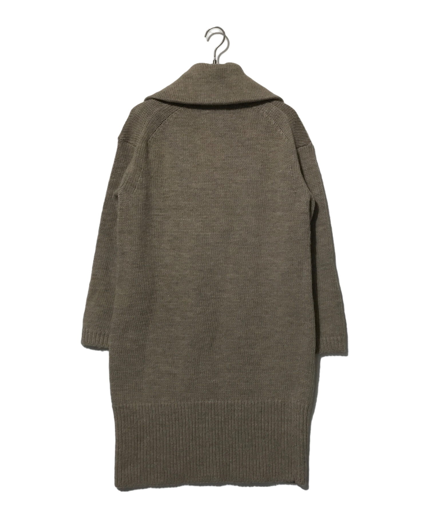 中古・古着通販】Plage (プラージュ) ハーフジップニットワンピース