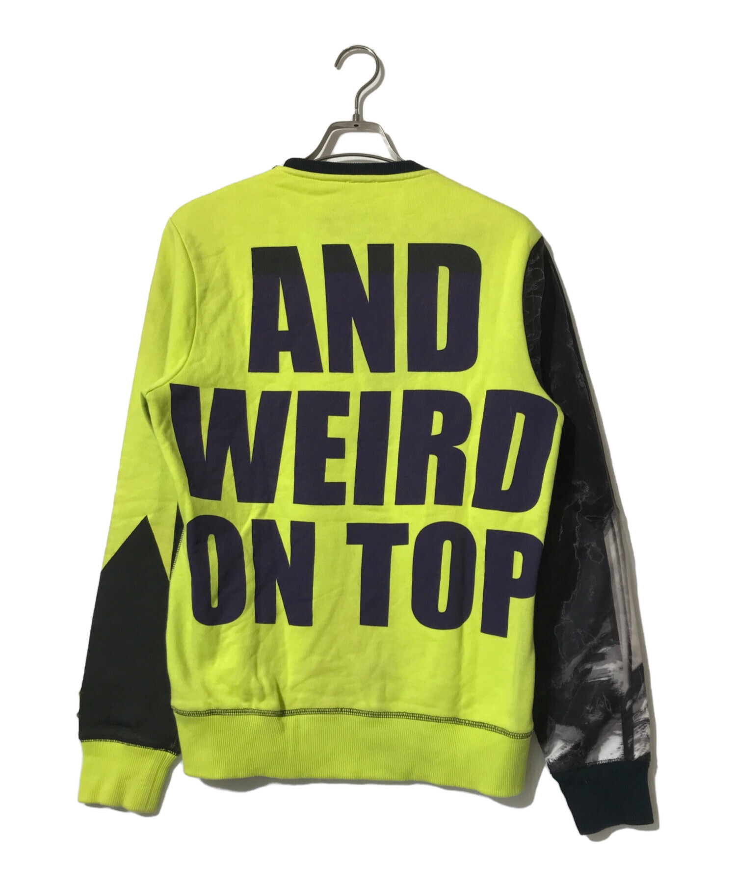 KENZO イエロー トレーナー L 中古・古着通販】KENZO (ケンゾー) ナイロンメッシュ切替スウェット