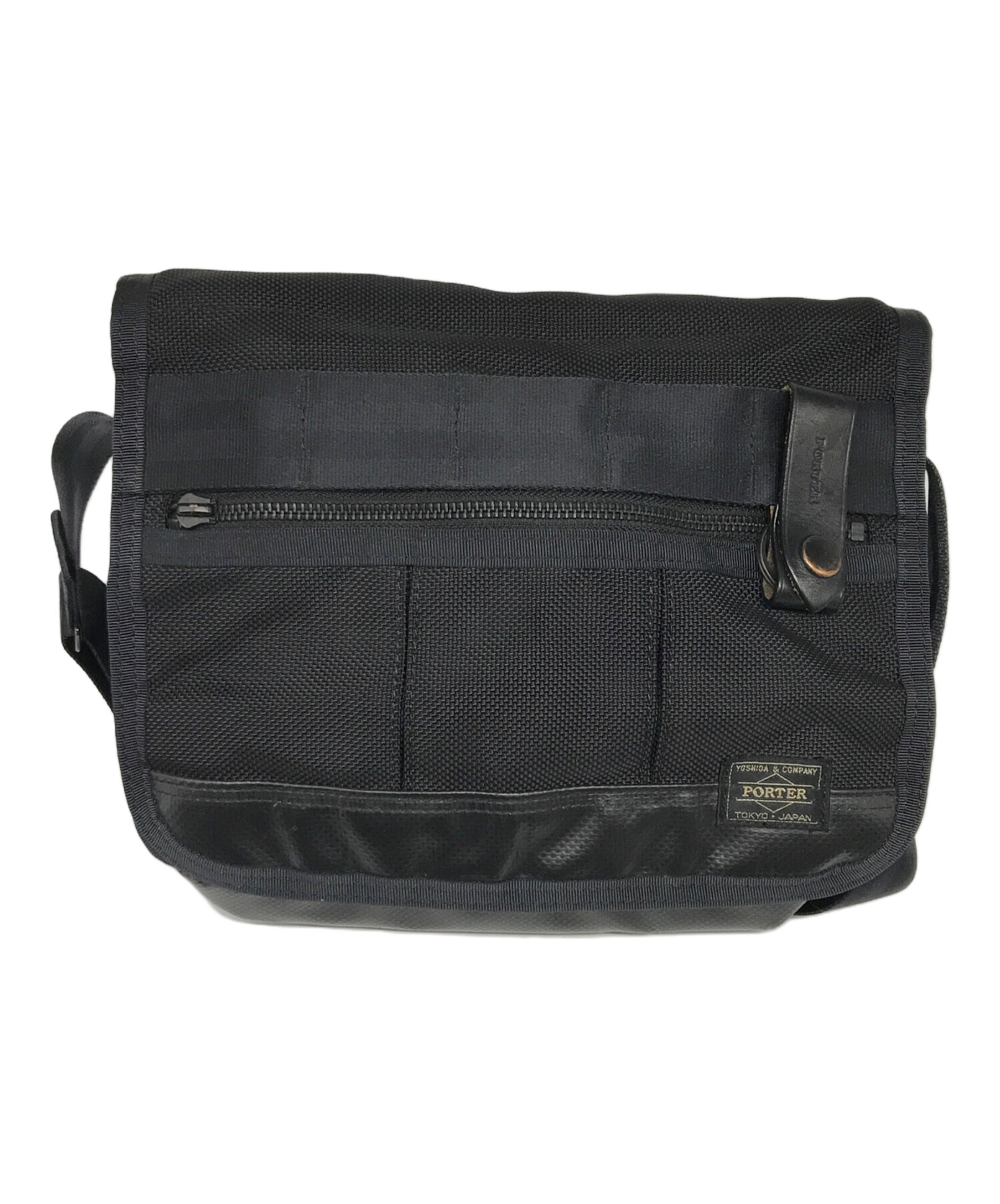 中古・古着通販】PORTER (ポーター) HEAT ショルダーバッグ ブラック 