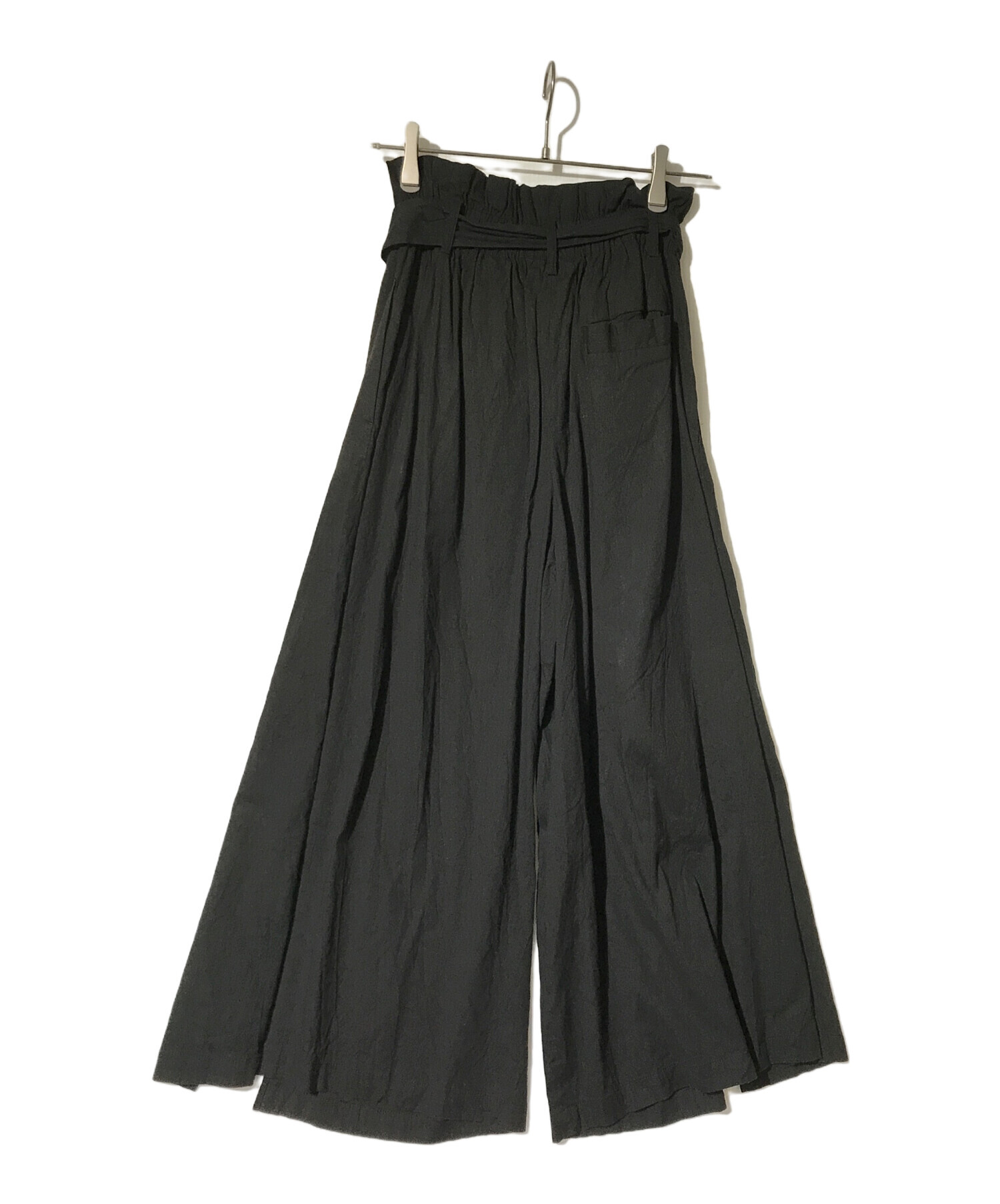 1er Arrondissemeプルミエアロンディスモン ワイドパンツ コットン