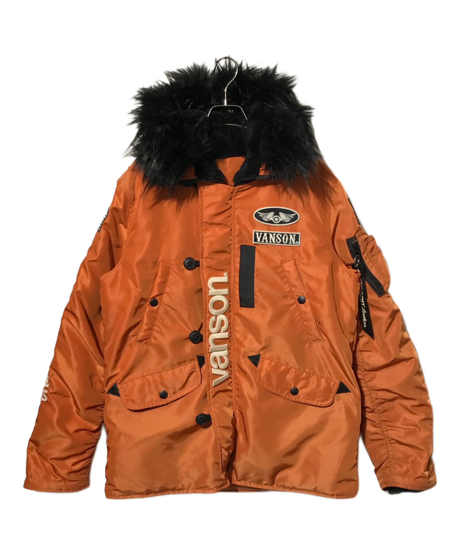 中古・古着通販】VANSON (バンソン) 刺繍N3-Bフライトジャケット
