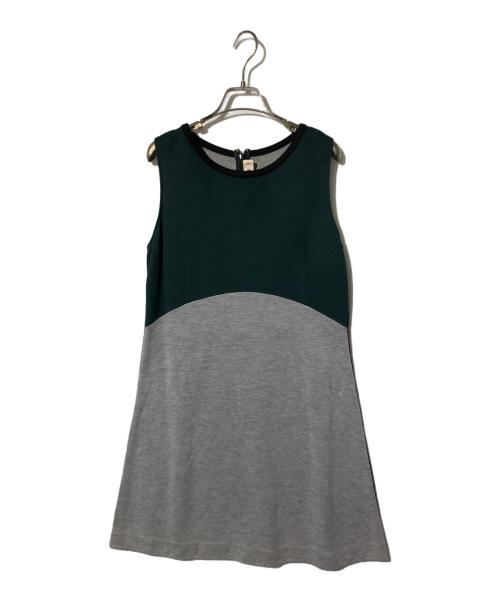 中古・古着通販】MARNI (マルニ) ボンディングノースリーブワンピース  