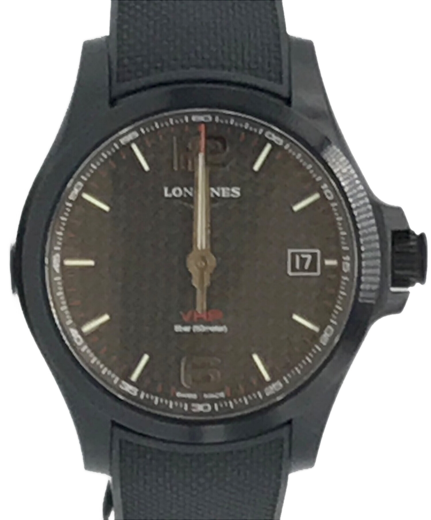 中古・古着通販】LONGINES (ロンジン) コンクエスト ブラック