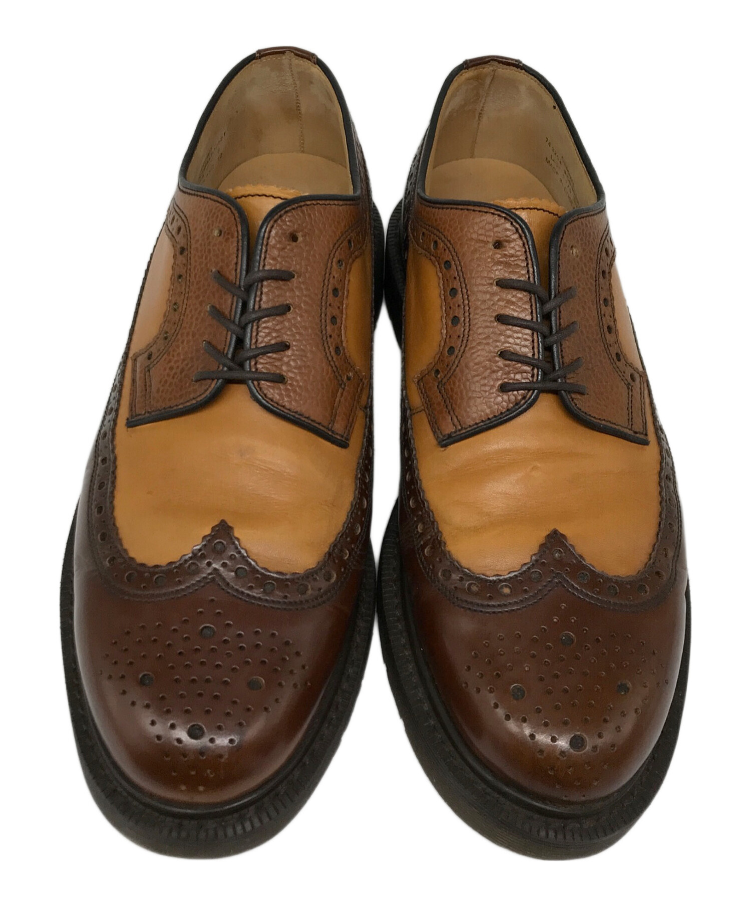 中古・古着通販】LOAKE (ローク) ウィングチップシューズ ブラウン 