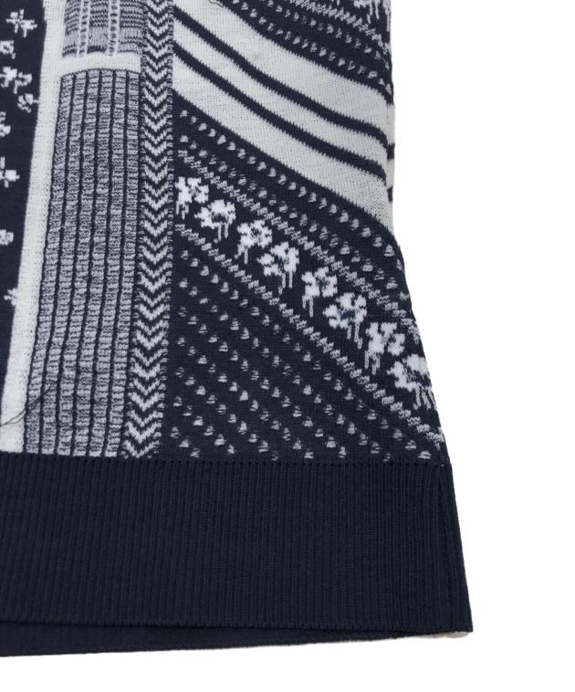 中古・古着通販】mame kurogouchi (マメクロゴウチ) 金木犀柄ニット