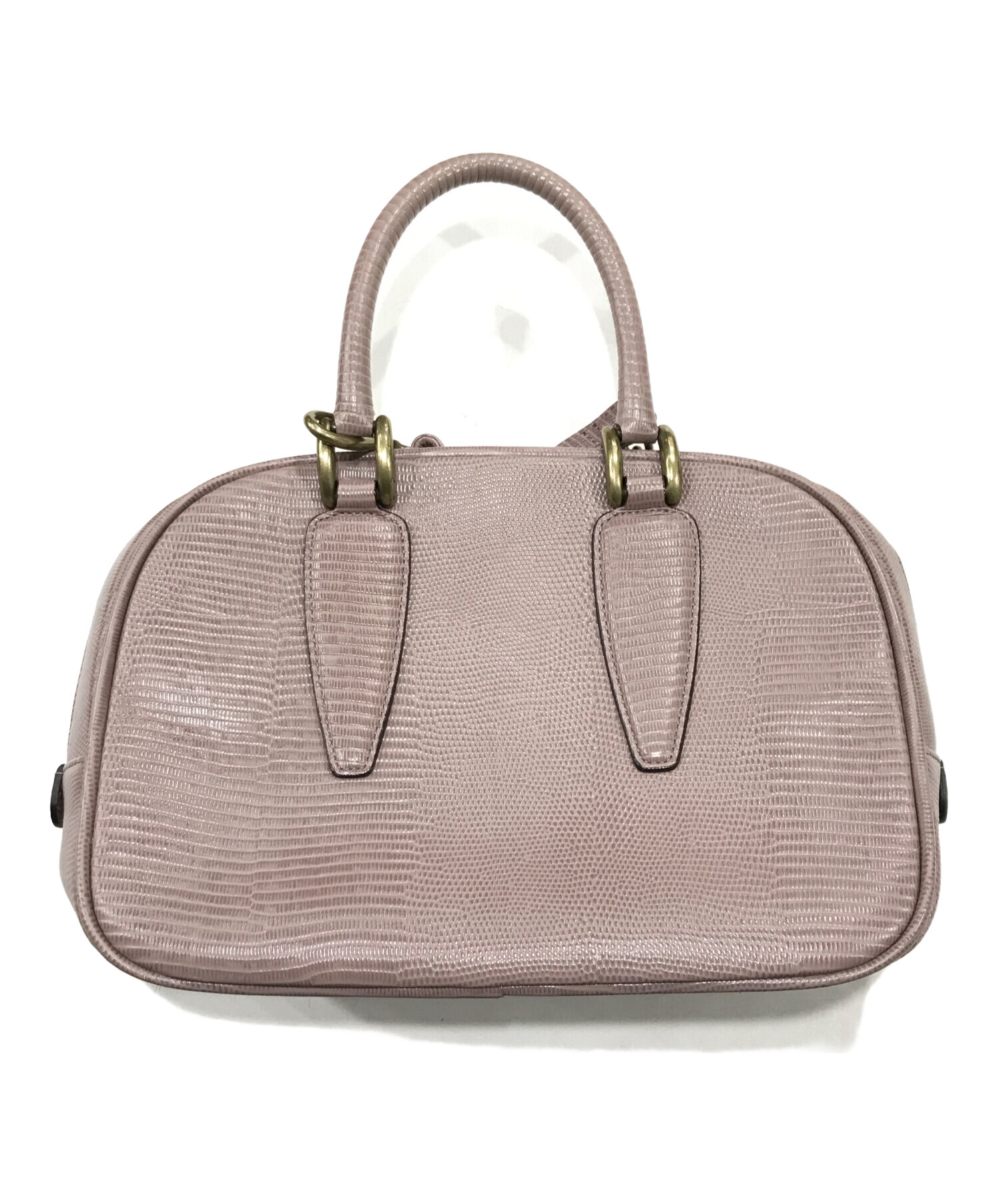 トフアンドロードストーン ショルダーバッグ ミニヨン リザード 2way