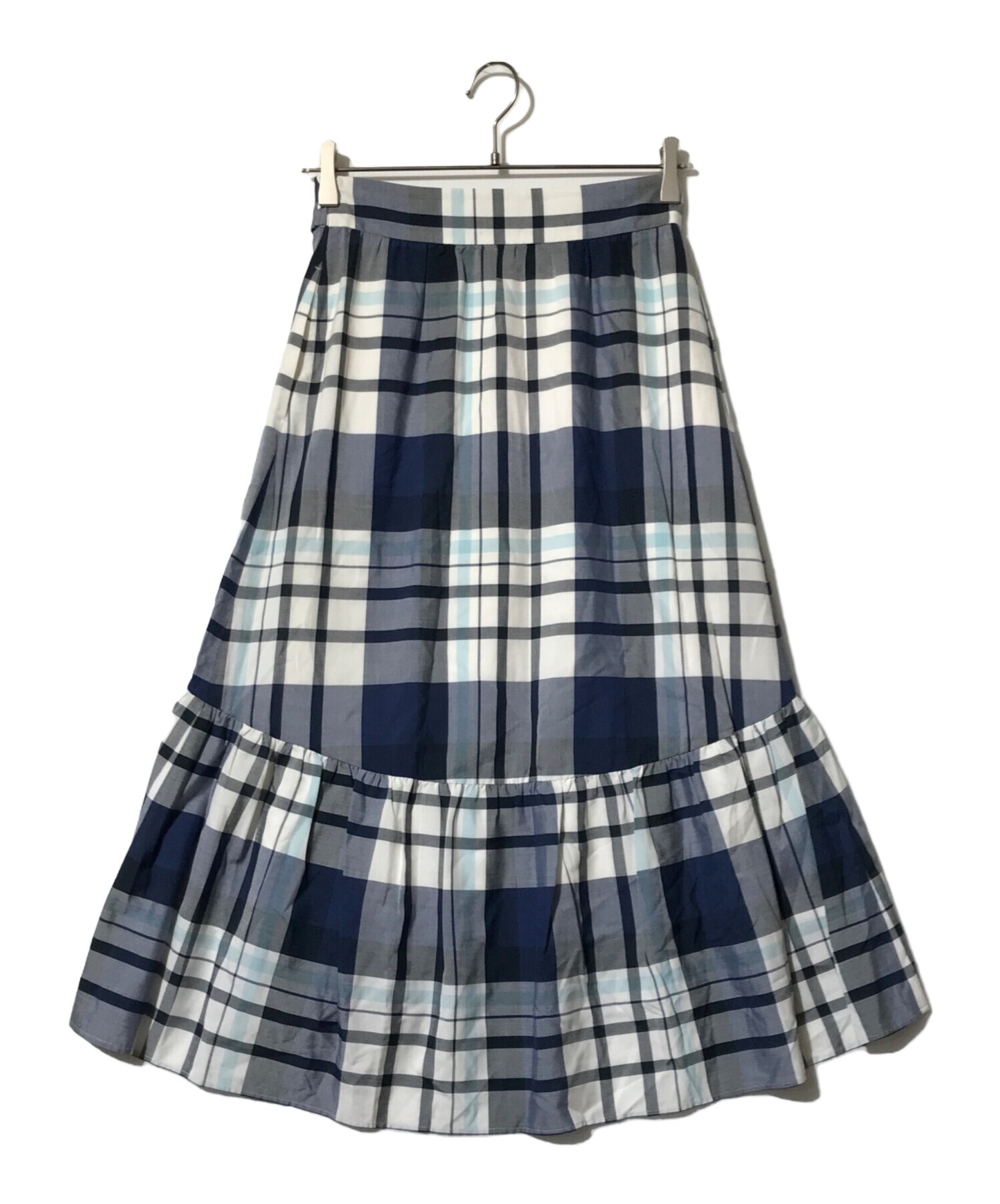 BLUE LABEL CRESTBRIDGE ツイードスカート 定価24000円 中古・古着通販】BLUE LABEL CRESTBRIDGE (ブルーレーベルクレスト