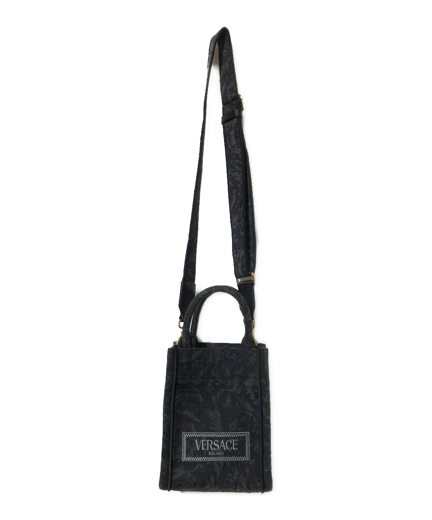 中古・古着通販】VERSACE (ヴェルサーチ) バロッコアンテナミニトート 