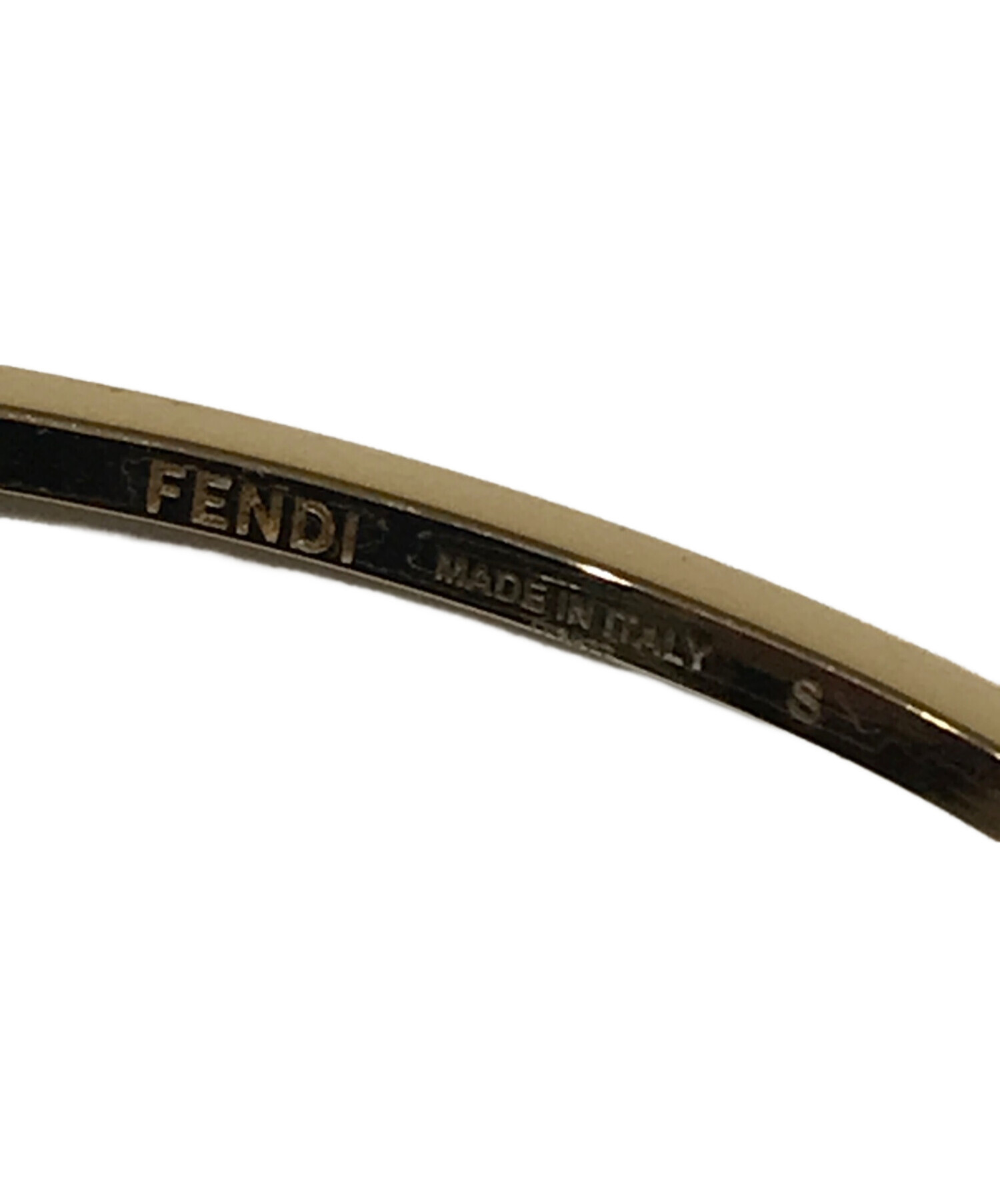 中古・古着通販】FENDI (フェンディ) オーロックブレスレット ゴールド