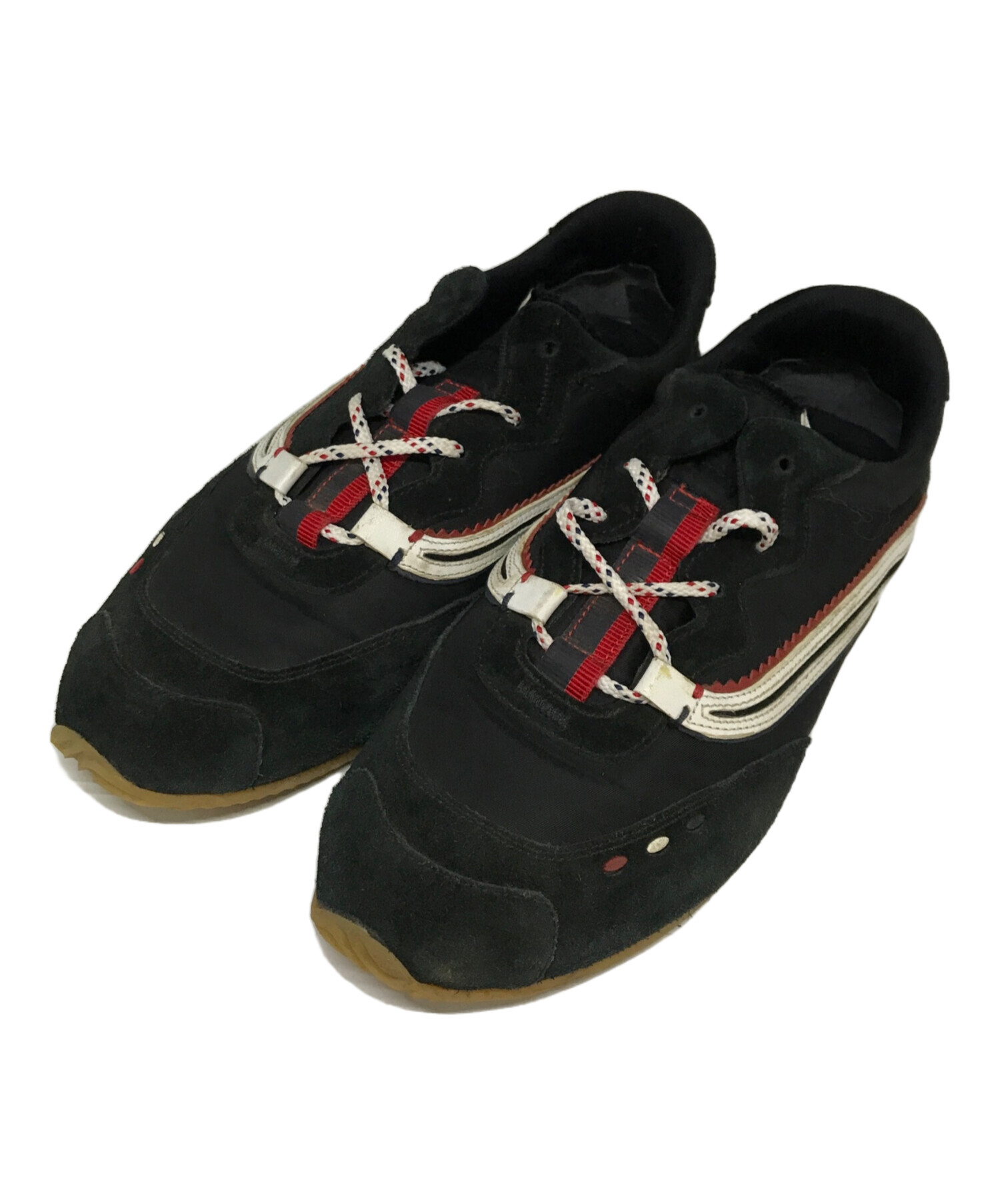 中古・古着通販】MONCLER (モンクレール) スニーカー ブラック サイズ 