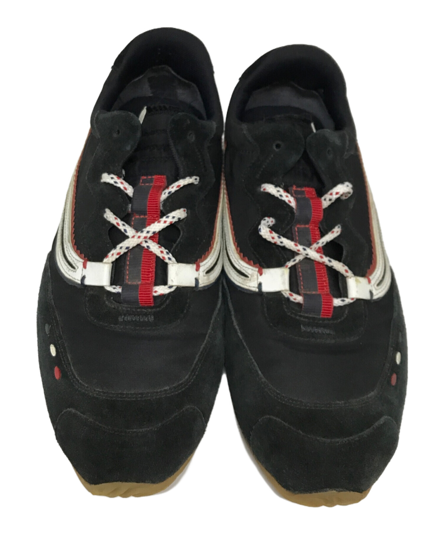 中古・古着通販】MONCLER (モンクレール) スニーカー ブラック サイズ