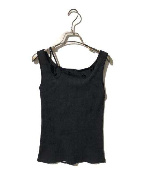 【新品未使用】MURRAL Ivy tank ブラック サイズ1 中古・古着通販】MURRAL (ミューラル) Ivy tank ブラック サイズ:1