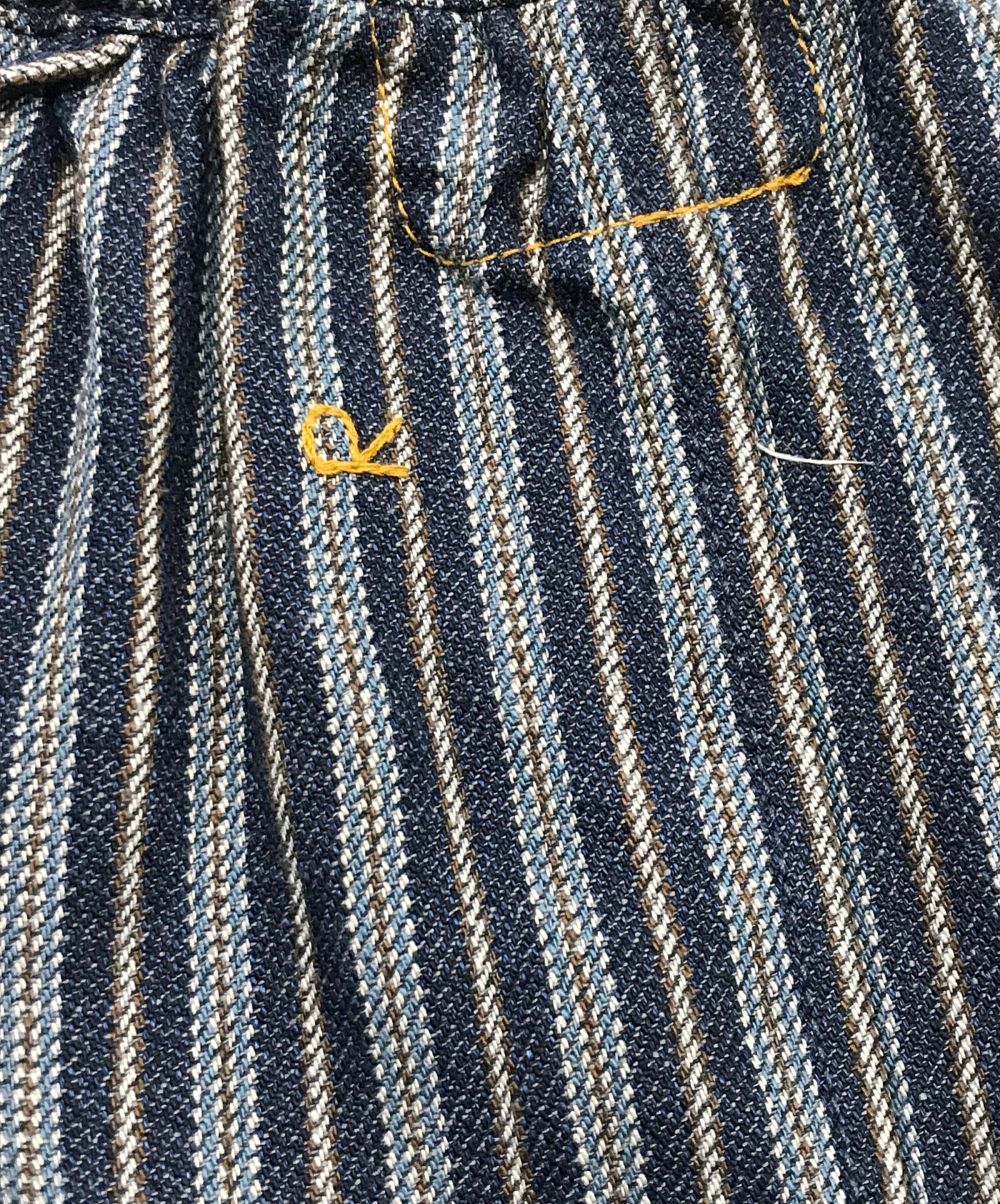 【お値下げ】45R コットンツイードのペチスカート（インディゴ） 中古・古着通販】45R (フォーティーファイブアール) 春のコットン