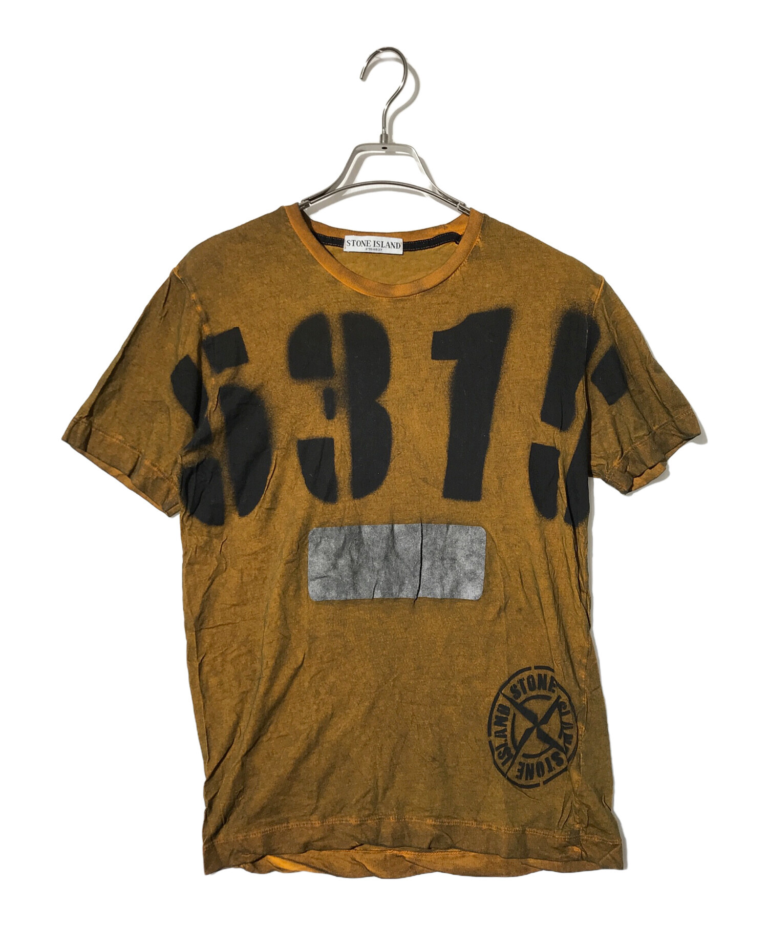 中古・古着通販】STONE ISLAND (ストーンアイランド) Yellow Graphic T 