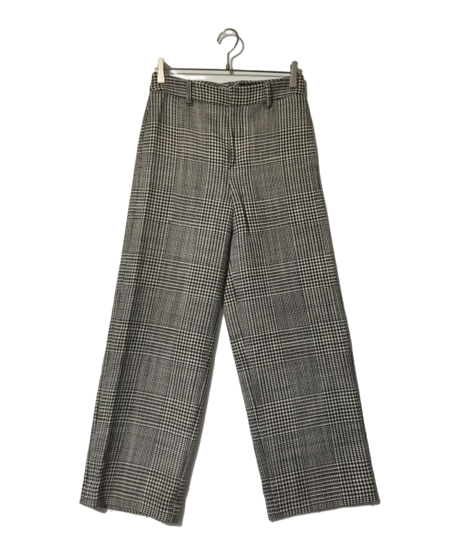 中古・古着通販】CABAN (キャバン) ウール グレンチェックストレート