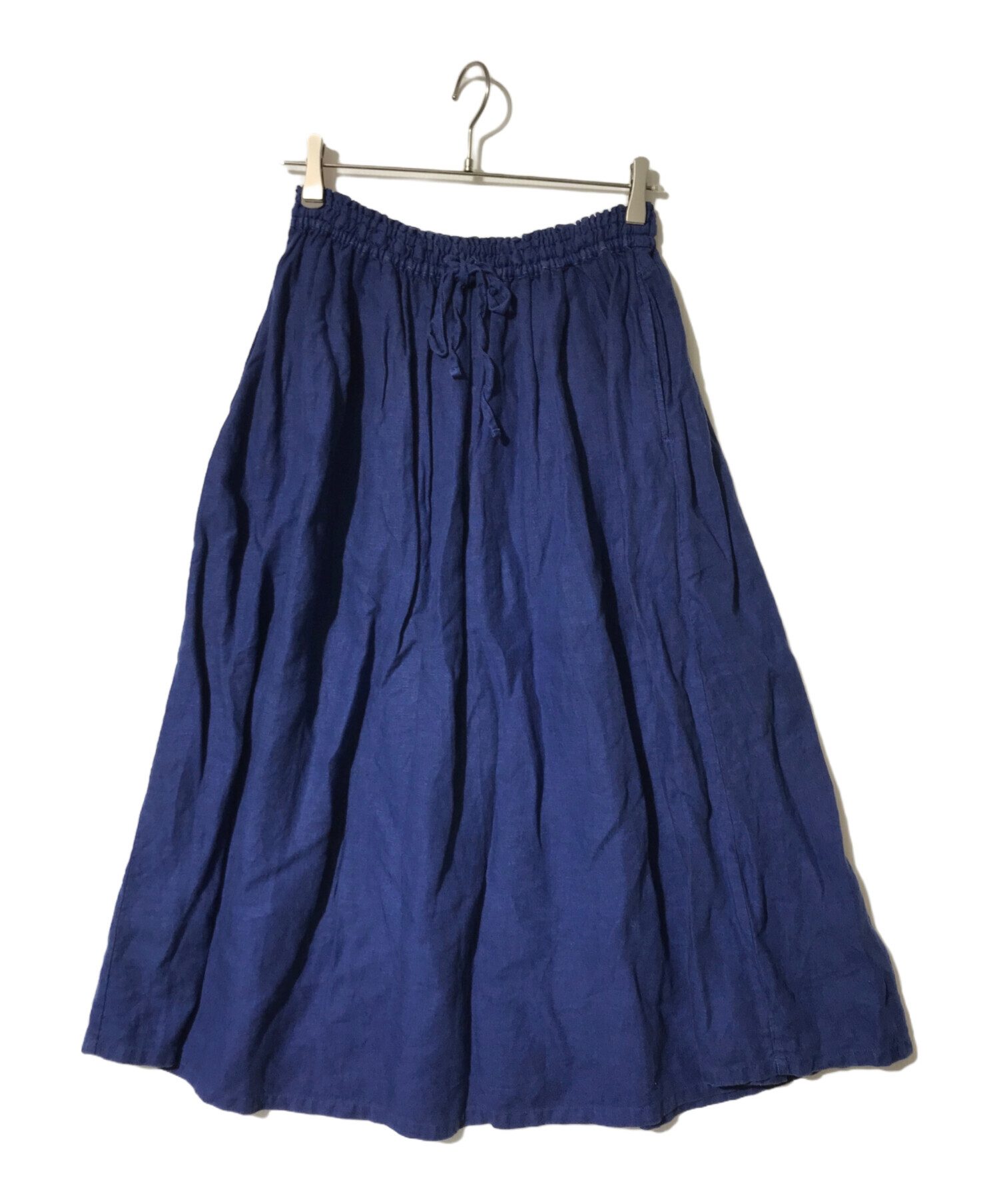 ネストローブ　リネン スカート 中古・古着通販】nest Robe (ネストローブ) リネンギャザースカート