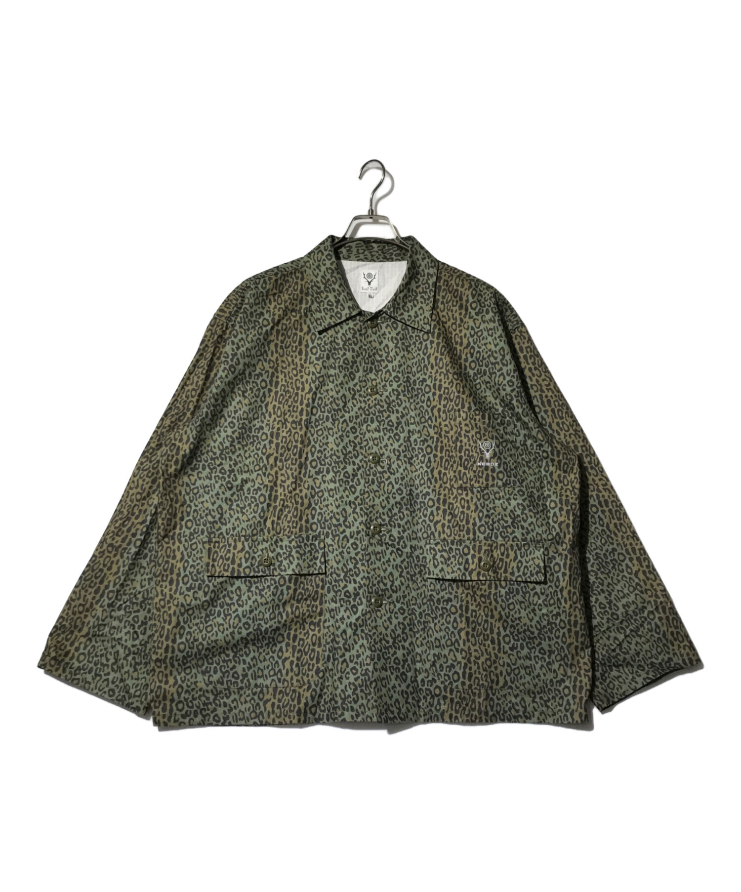 South2 West8 カモフラージュ ミリタリーシャツ South2 West8 Hunting Shirt – Printed Flannel / Camouflage