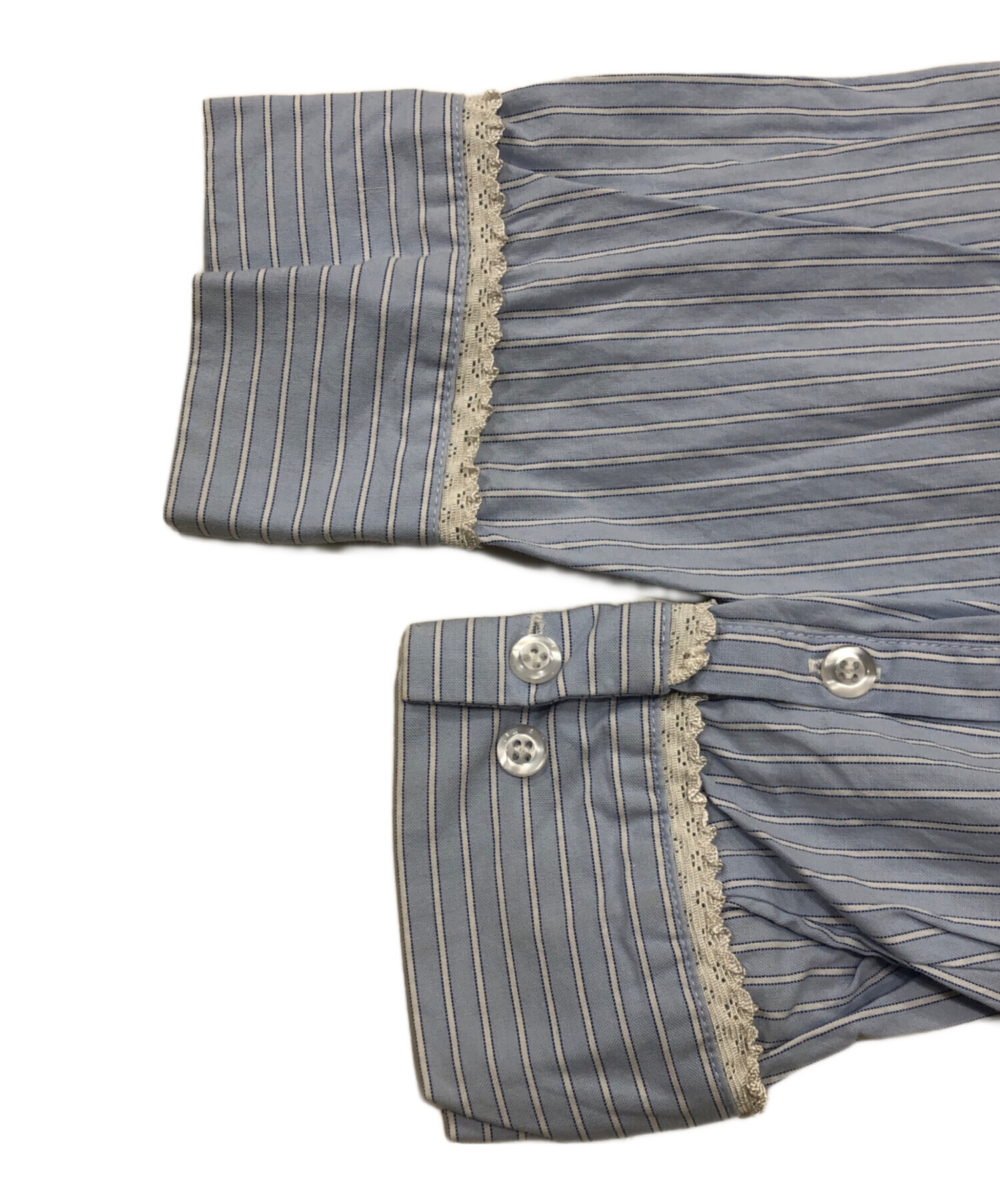 中古・古着通販】Bibiy. (ビビィ) HARLEY BLOUSE ブルー サイズ:free