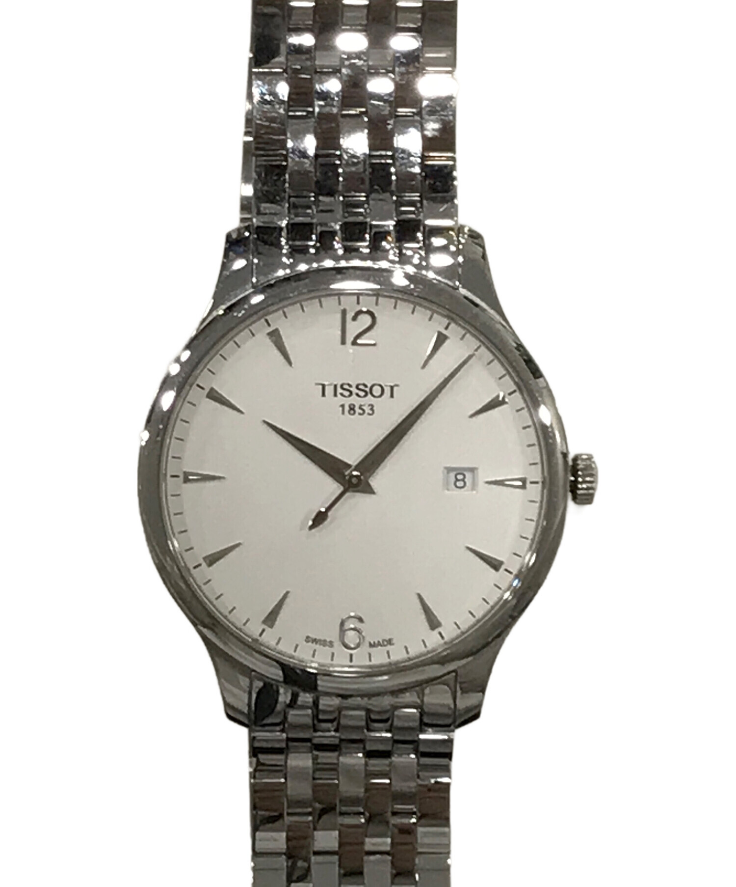 中古・古着通販】TISSOT (ティソ) 腕時計 ホワイト｜ブランド・古着 