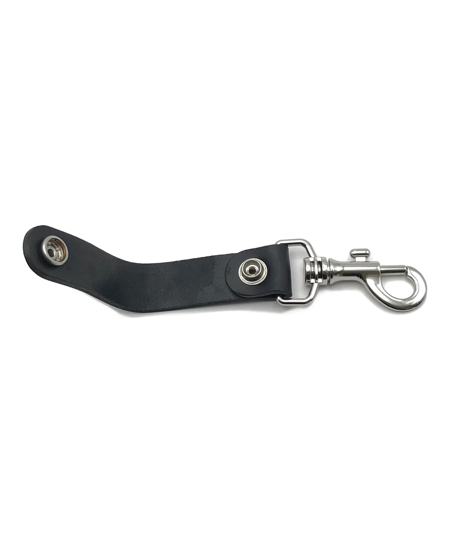 中古・古着通販】SUPREME (シュプリーム) Leather Key Loop ブラック