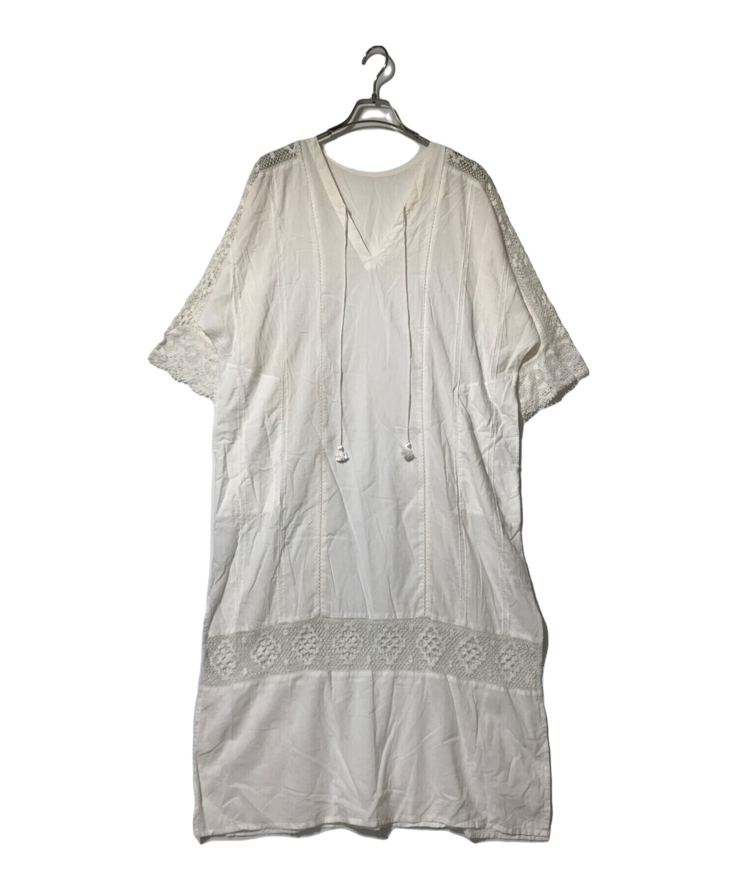 中古・古着通販】ne quittez pas (ヌキテパ) Cambric Lace Kurta