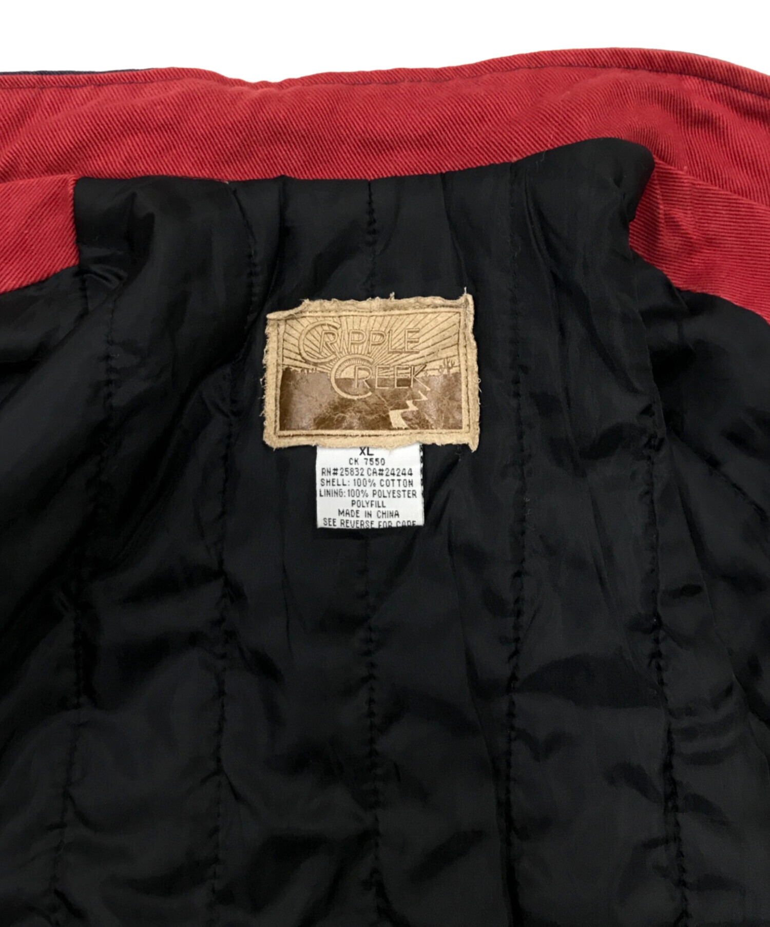 中古・古着通販】CRIPPLE CREEK (クリップルクリーク) ブルゾン マルチ