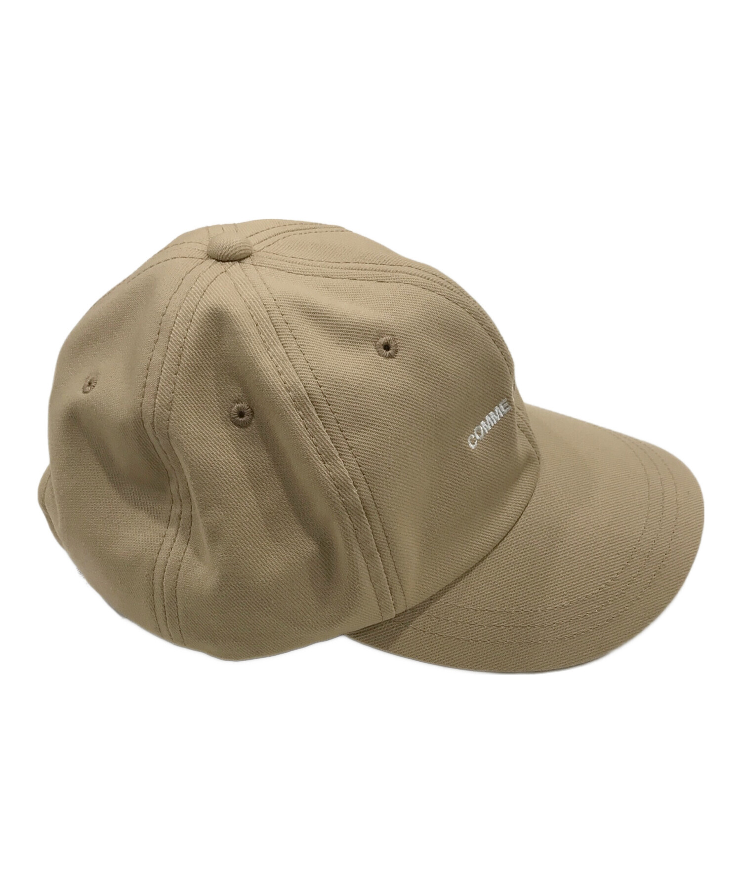新品 COMME des GARCONS HOMME ロゴキャップ ベージュ Beige Logo Hat By Comme Des Garçons | Lemonade by Comme Des