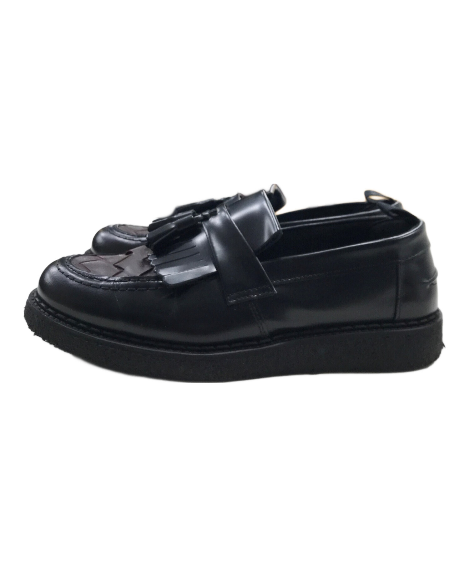 【新品同様28.0cm】Fred perry E COX 黒 Fred Perry Tassel Loafer Black – George Cox